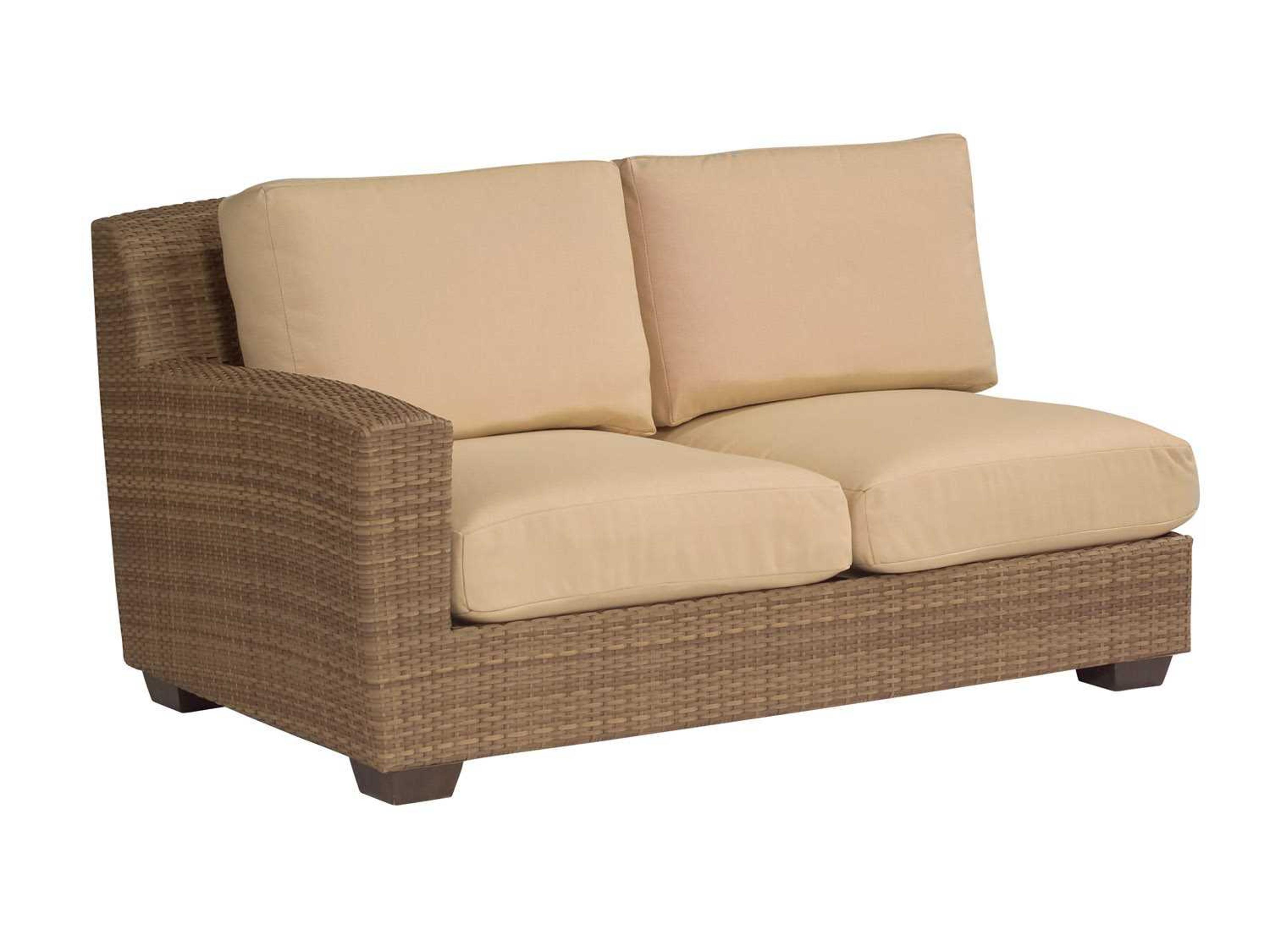 Whitecraft Saddleback LA Facing Loveseat Sectional Replacement Cushions