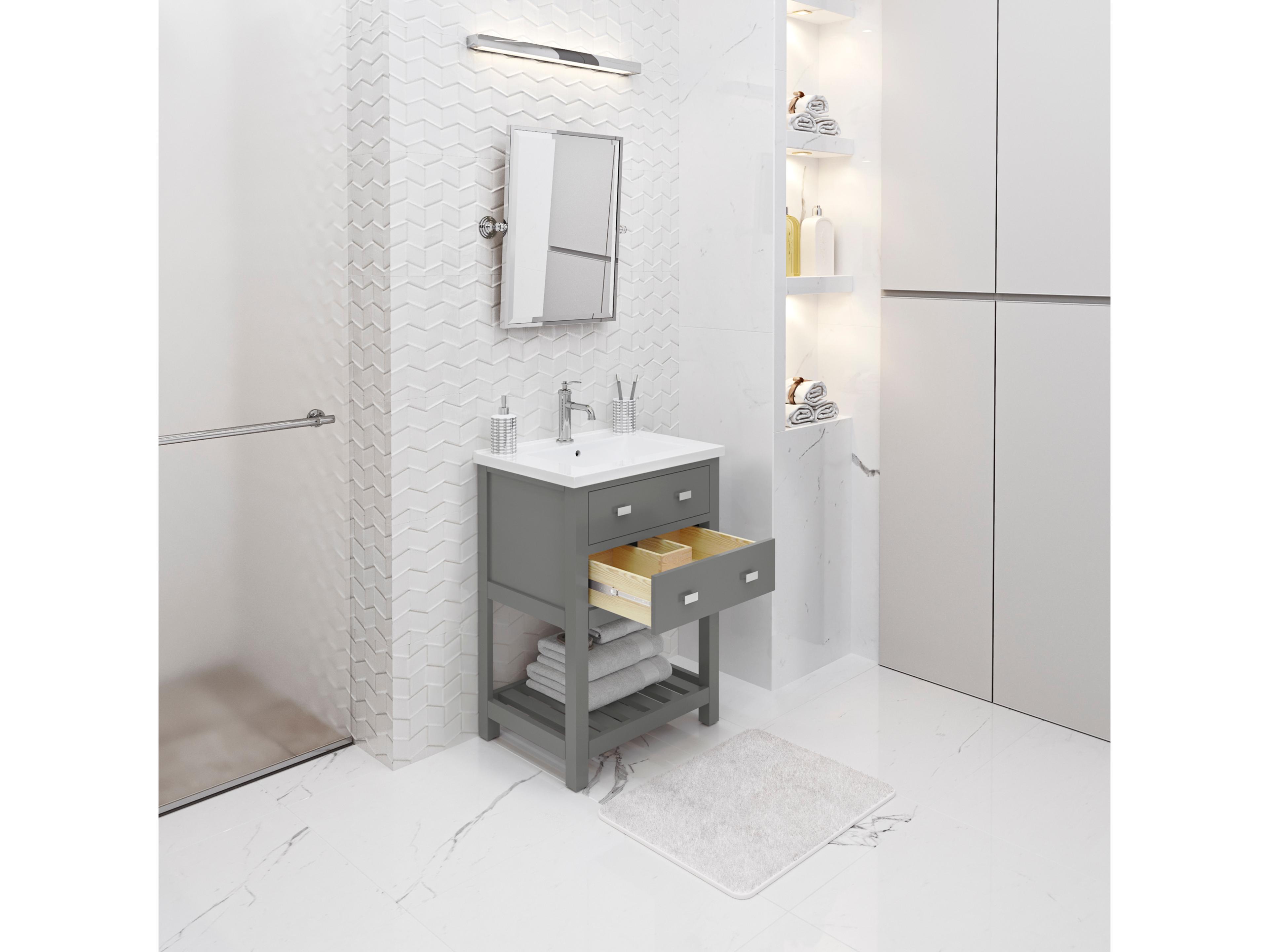 Water Creation Viola Chrome Vanity