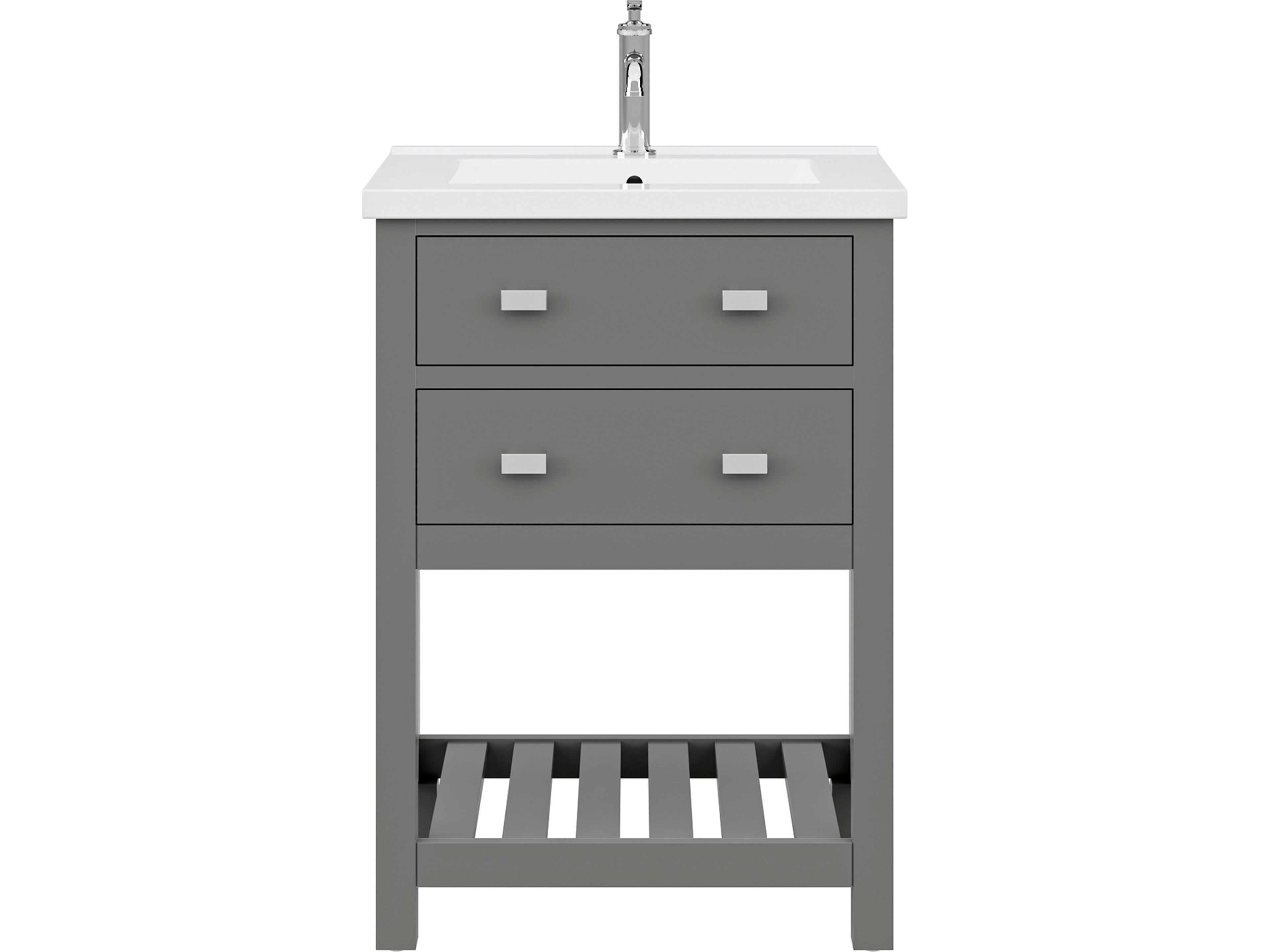 Viola Chrome Vanity