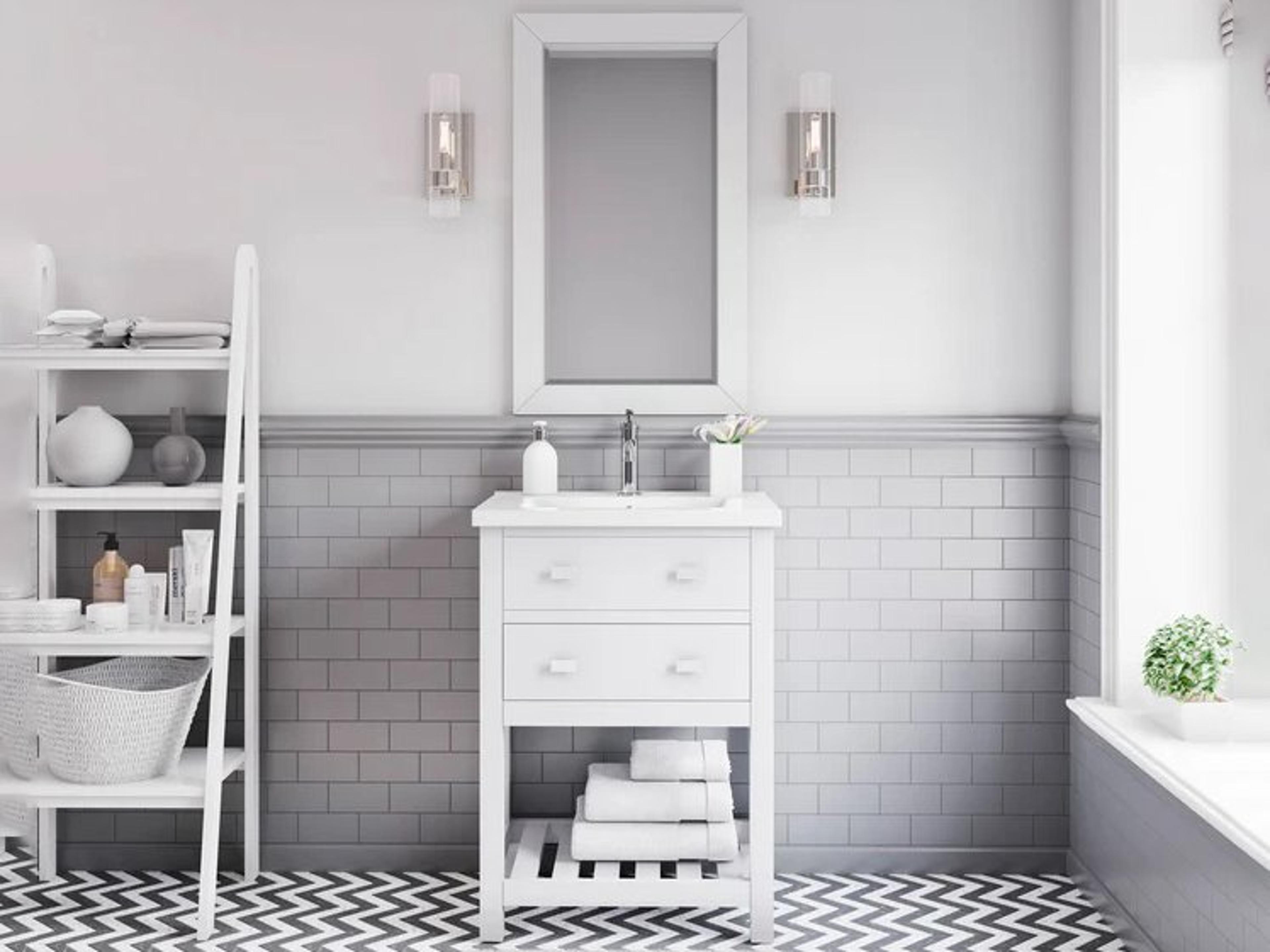 Water Creation Viola Chrome Vanity