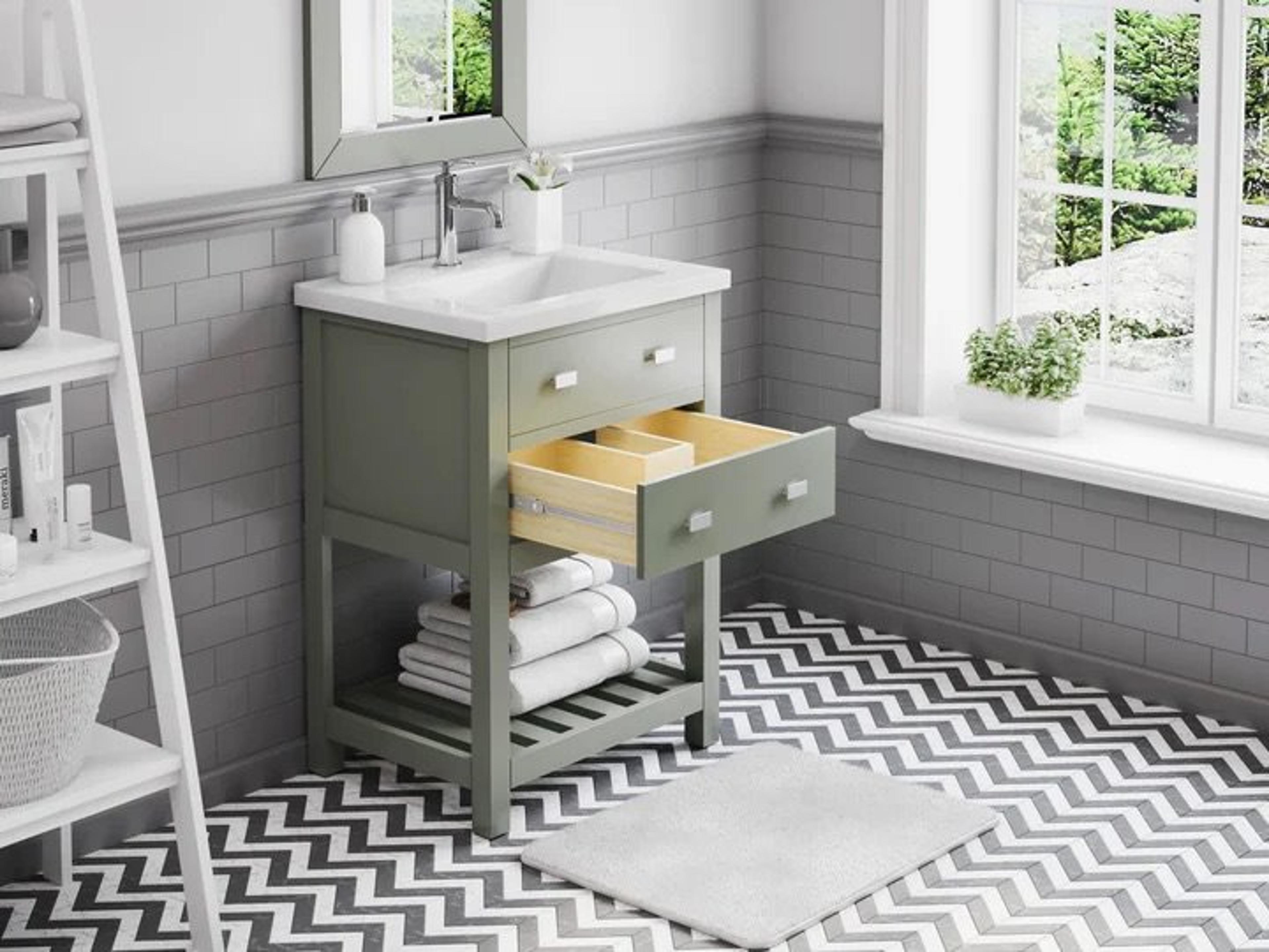 Water Creation Viola Chrome Vanity