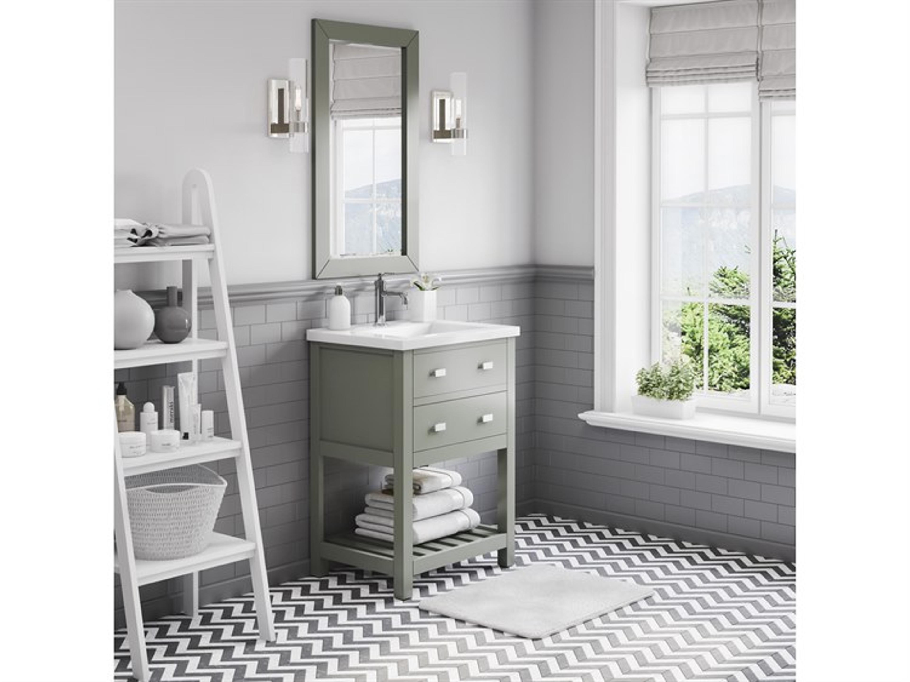 Water Creation Viola Chrome Vanity