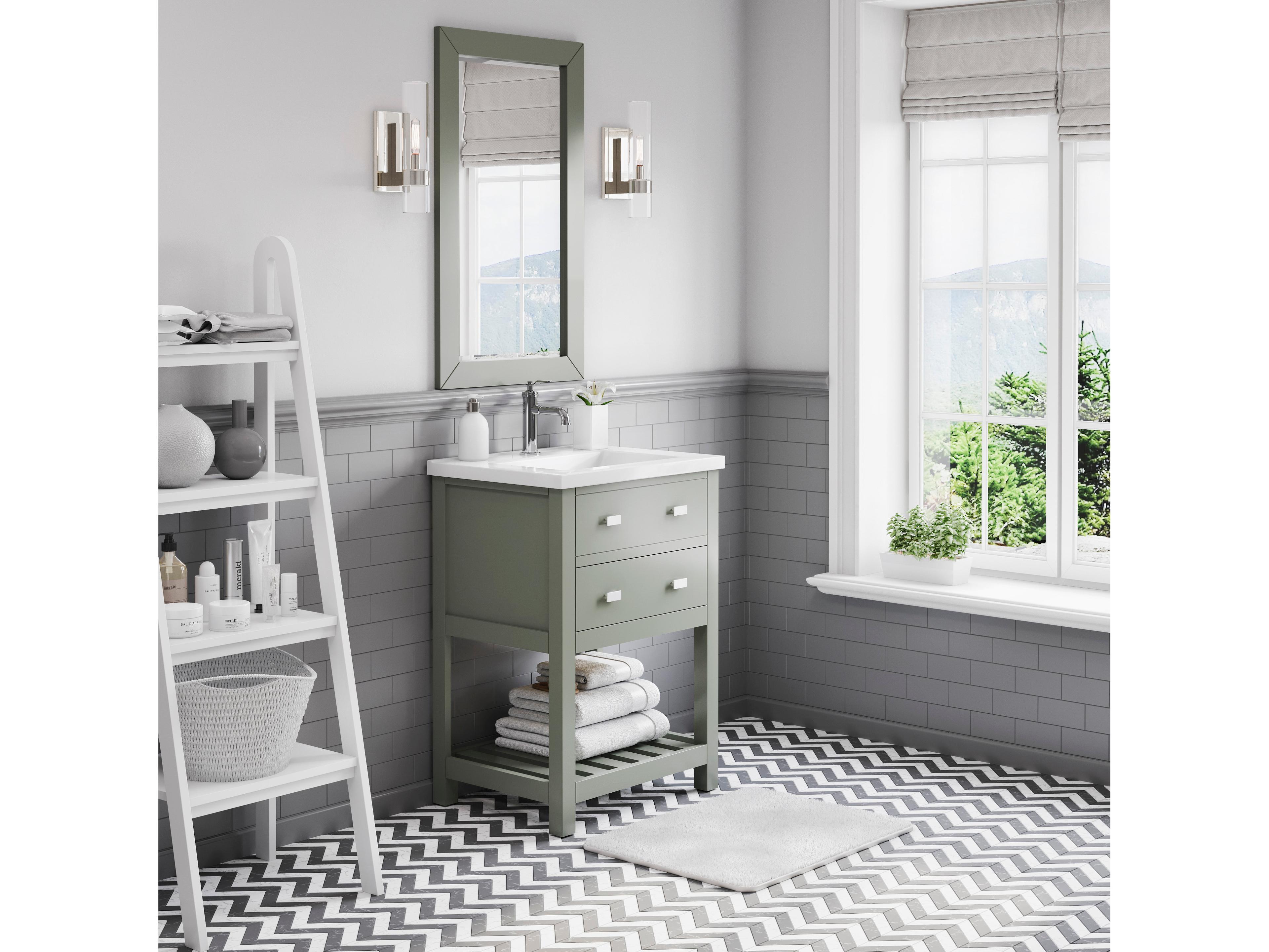 Water Creation Viola Chrome Vanity