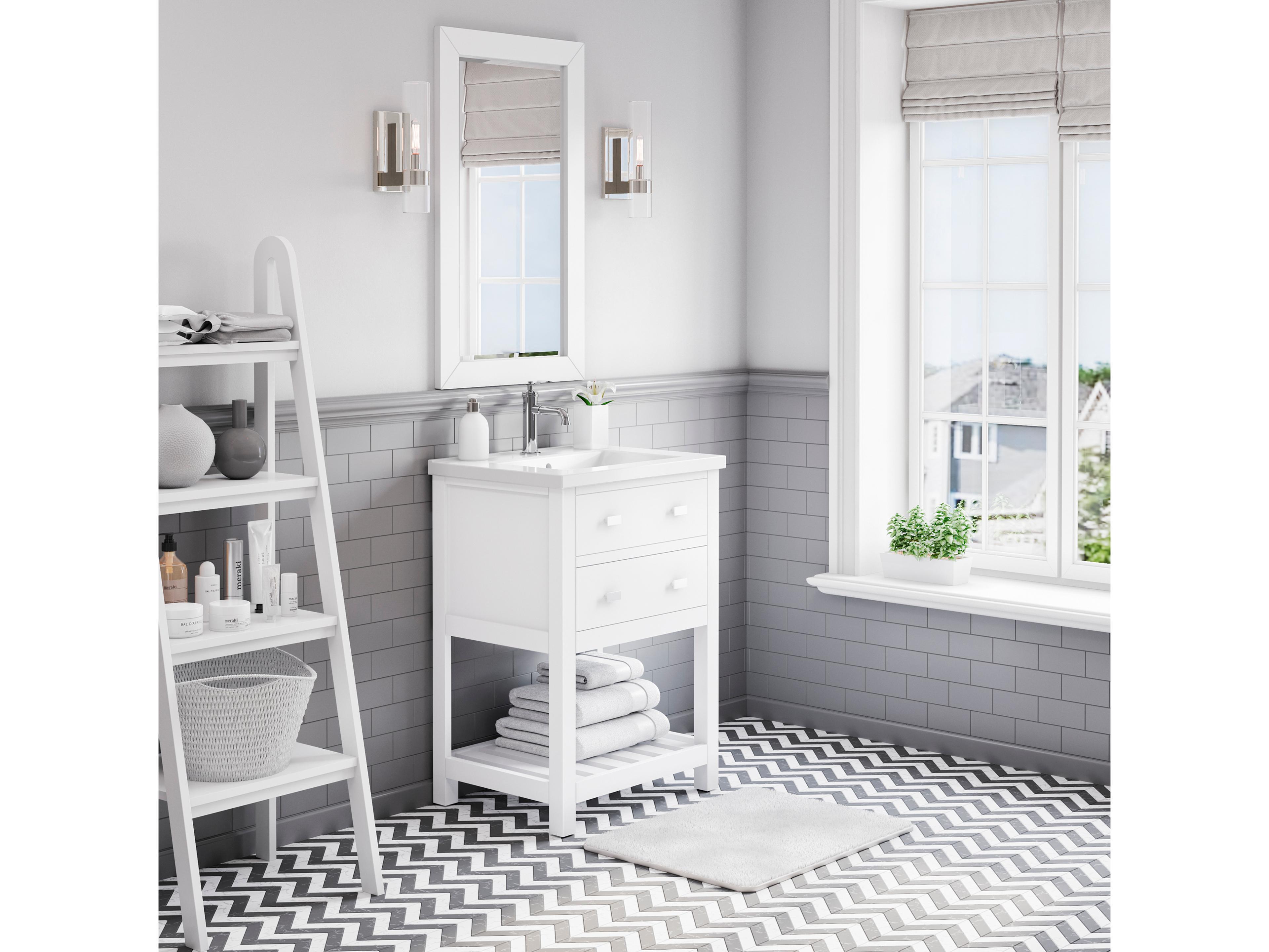 Water Creation Viola Chrome Vanity