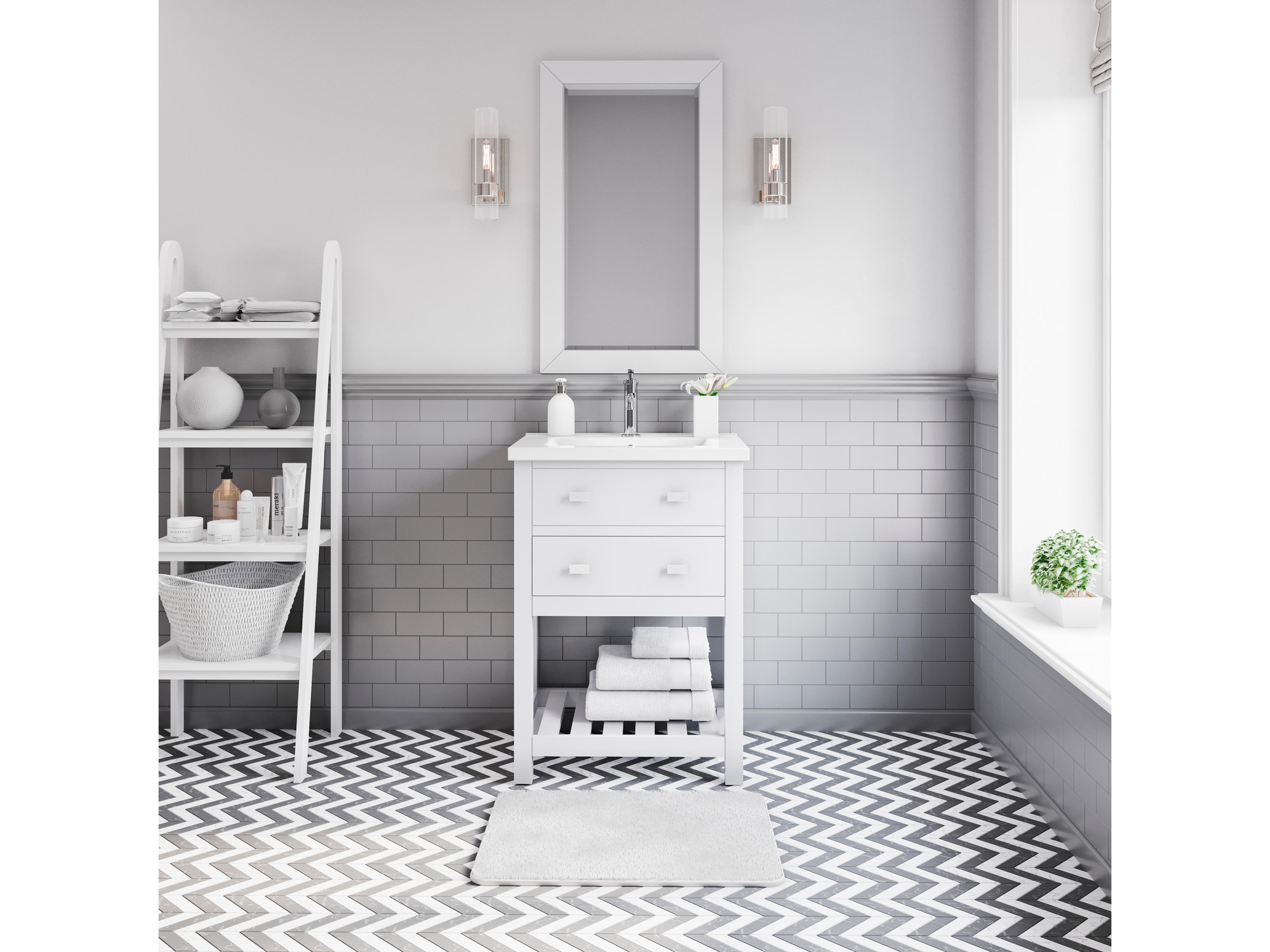 Water Creation Viola Chrome Vanity