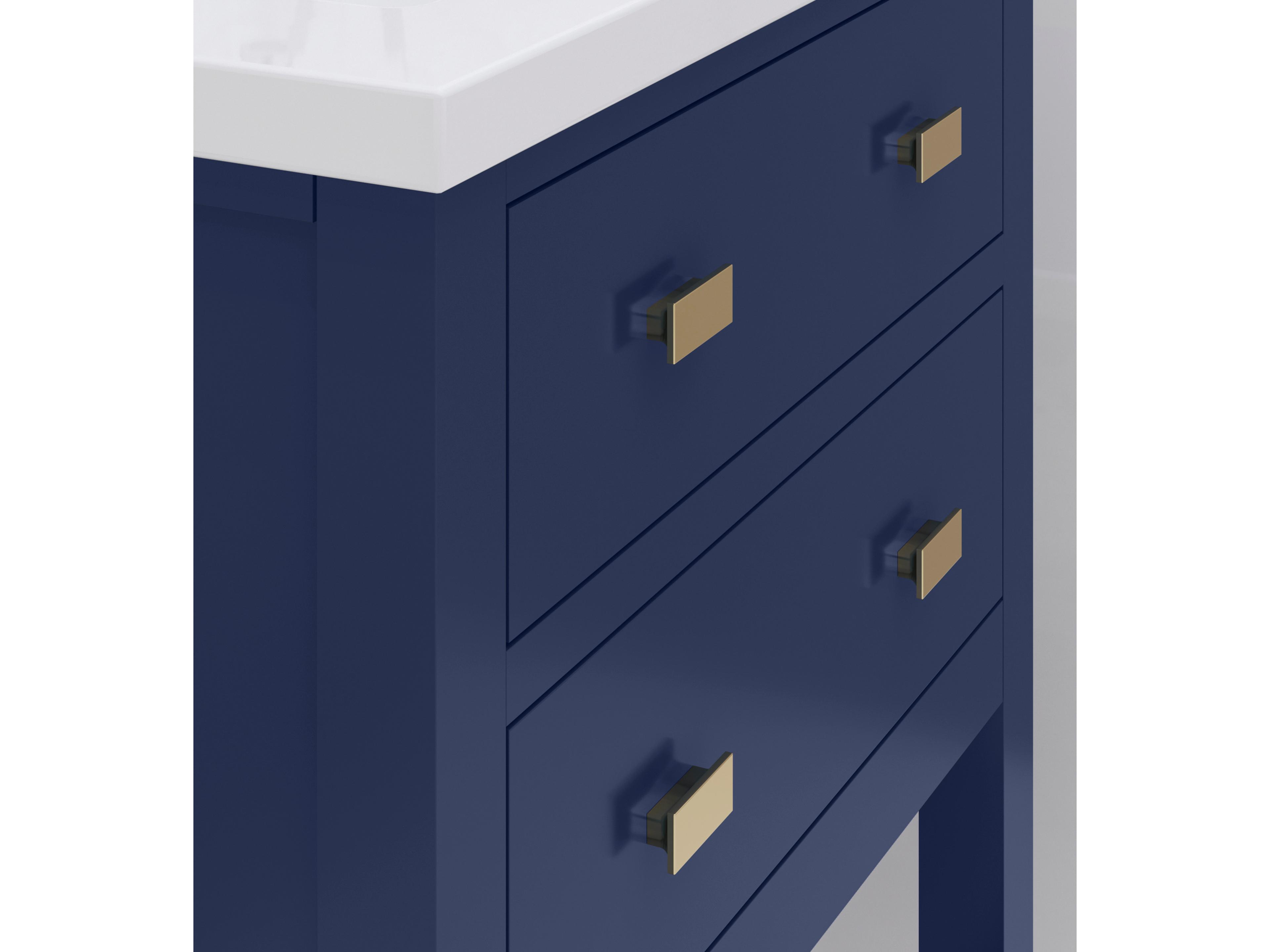 Water Creation Viola Satin Gold Vanity