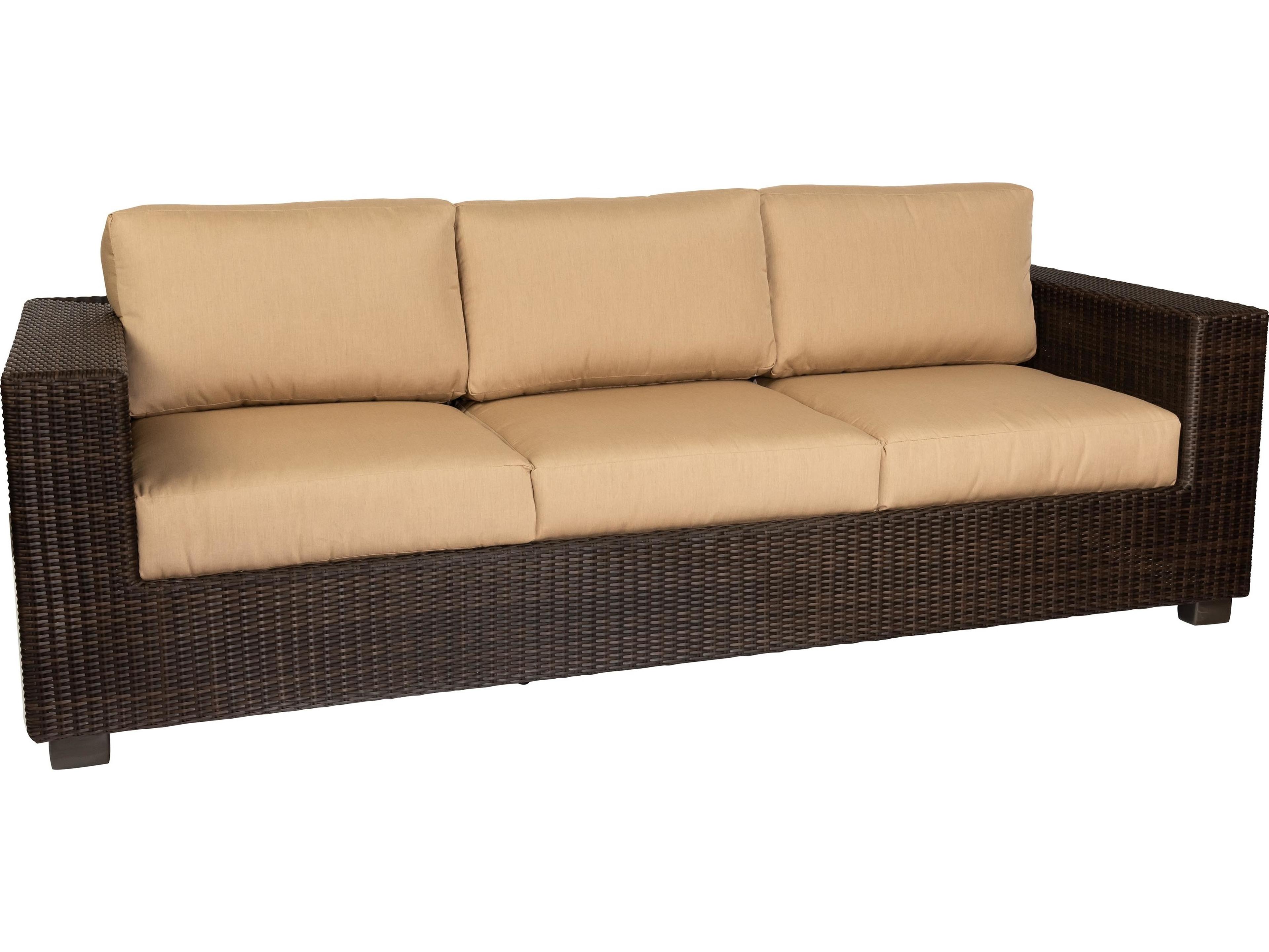 Whitecraft Montecito Wicker Outdoor Patio Sofa
