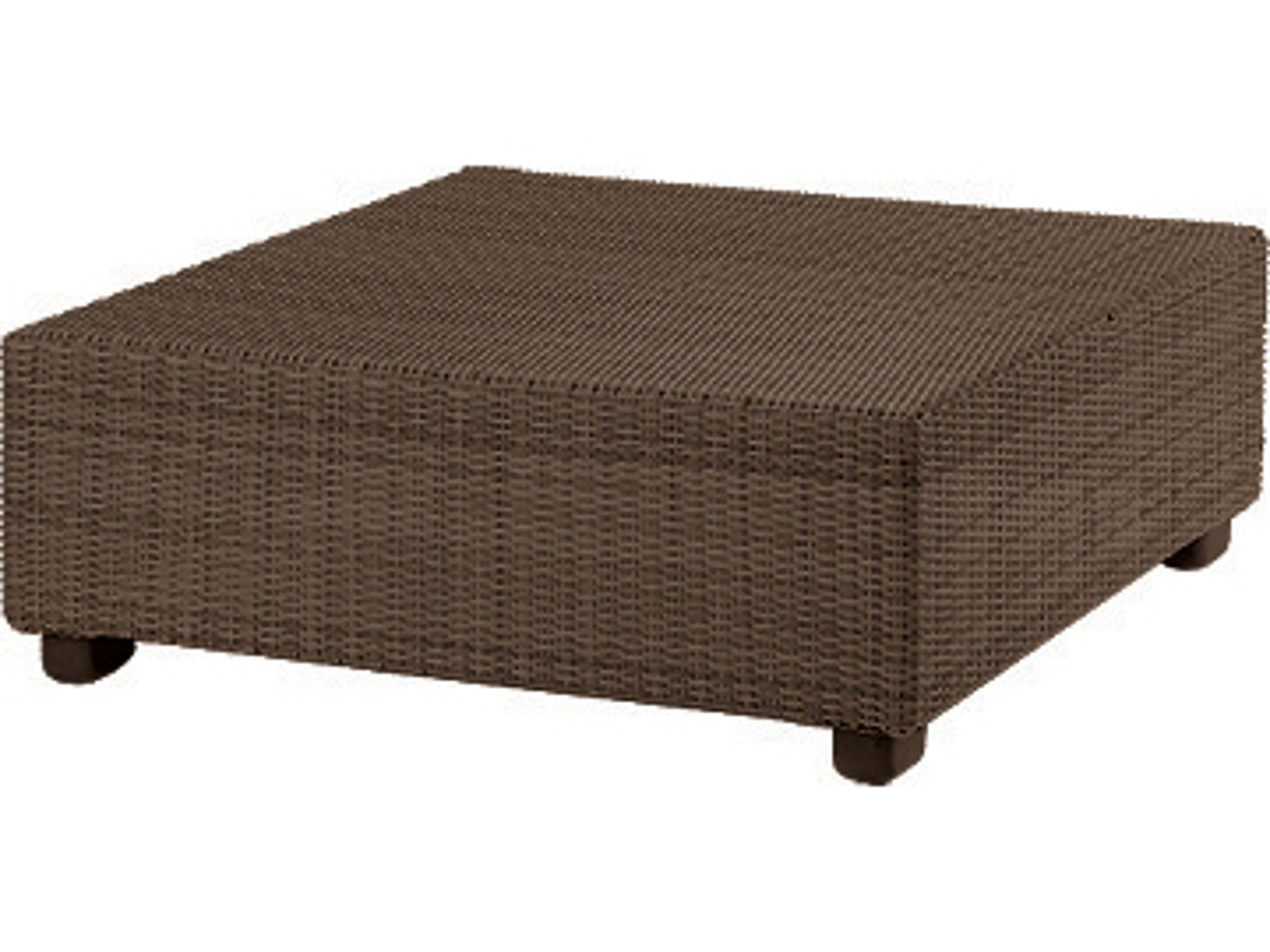 Whitecraft Montecito Wicker Square Patio Coffee Table