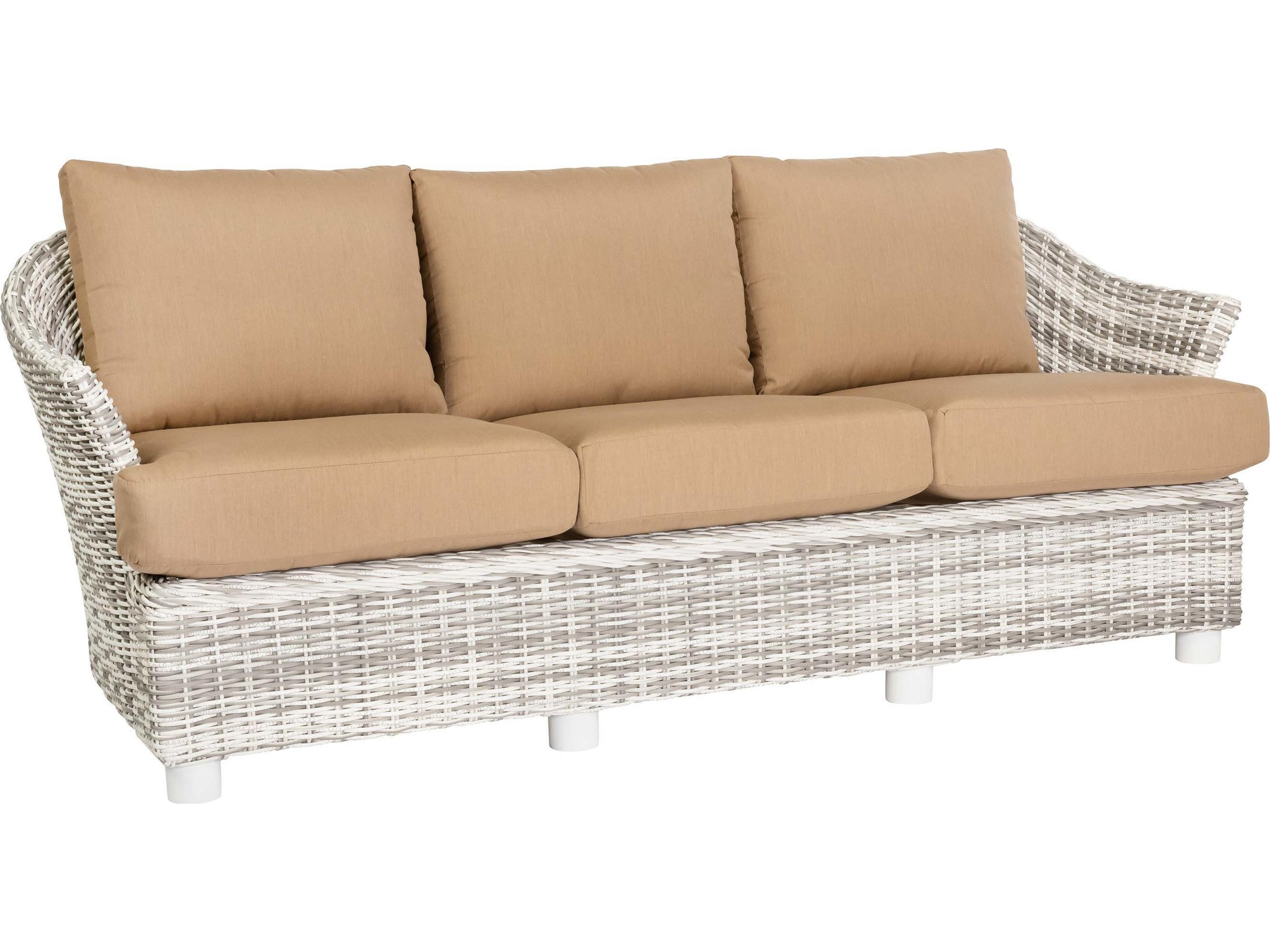 Whitecraft Sonoma Wicker Patio Sofa