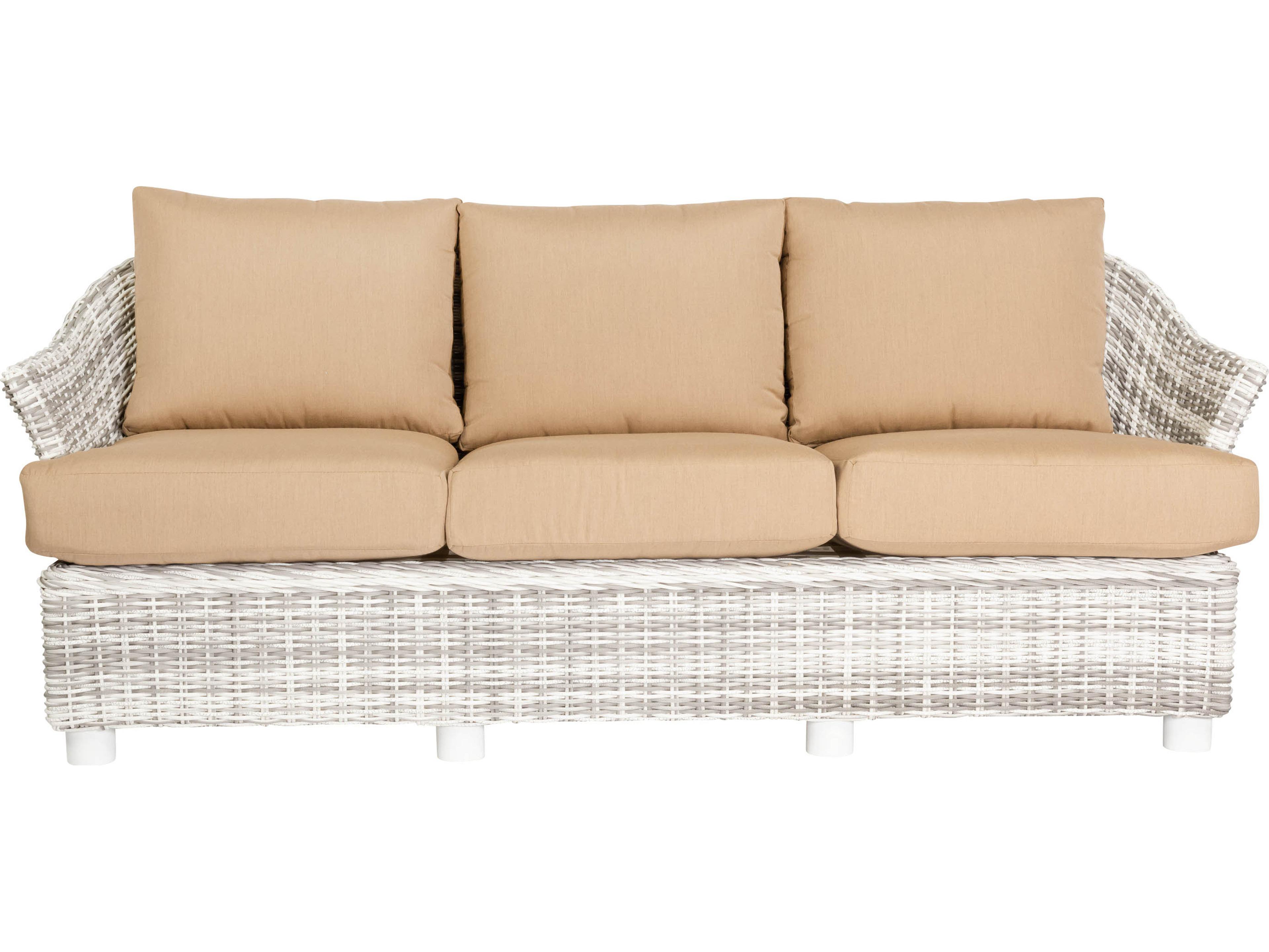 Whitecraft Sonoma Wicker Patio Sofa
