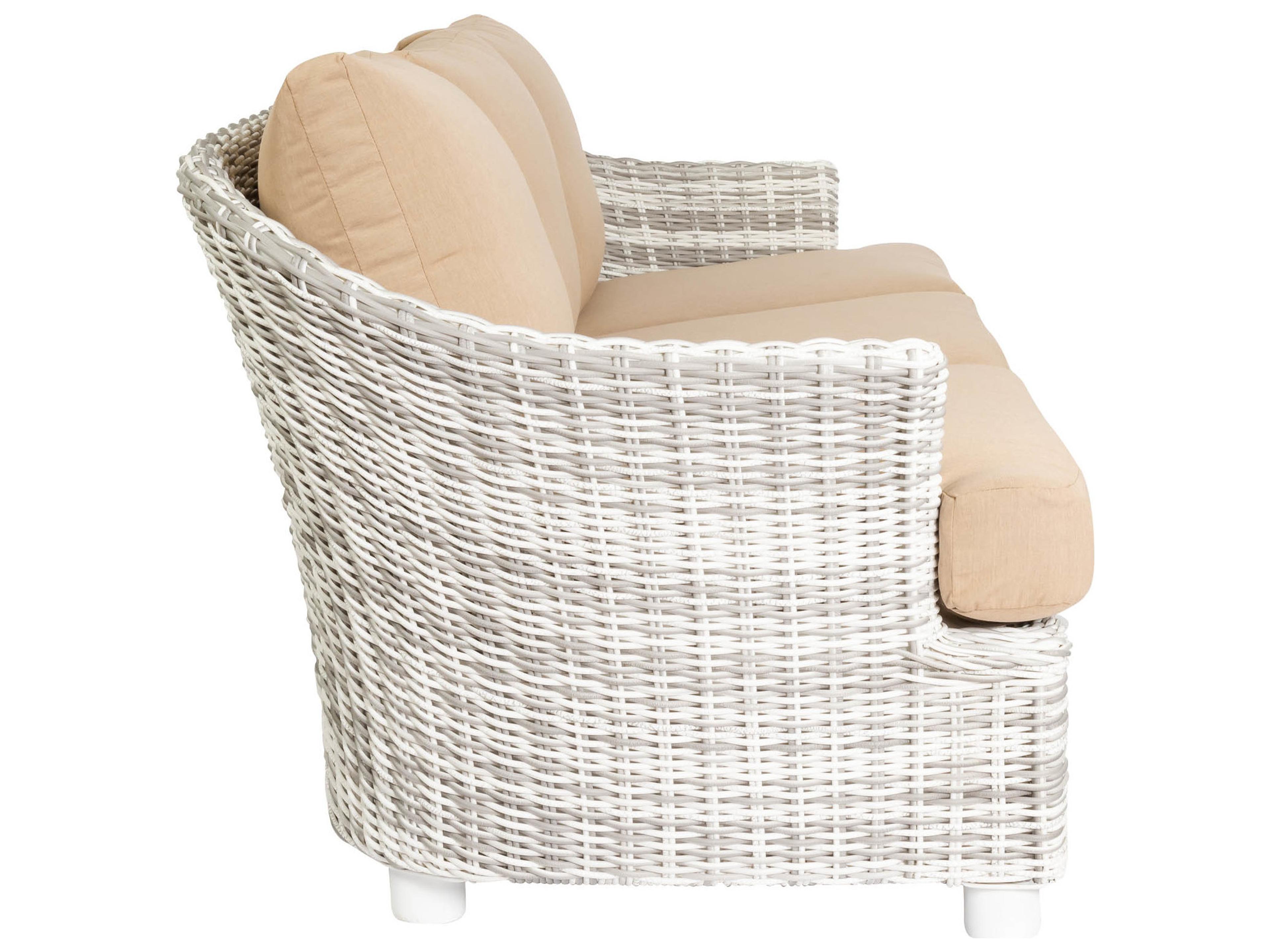 Whitecraft Sonoma Wicker Patio Sofa