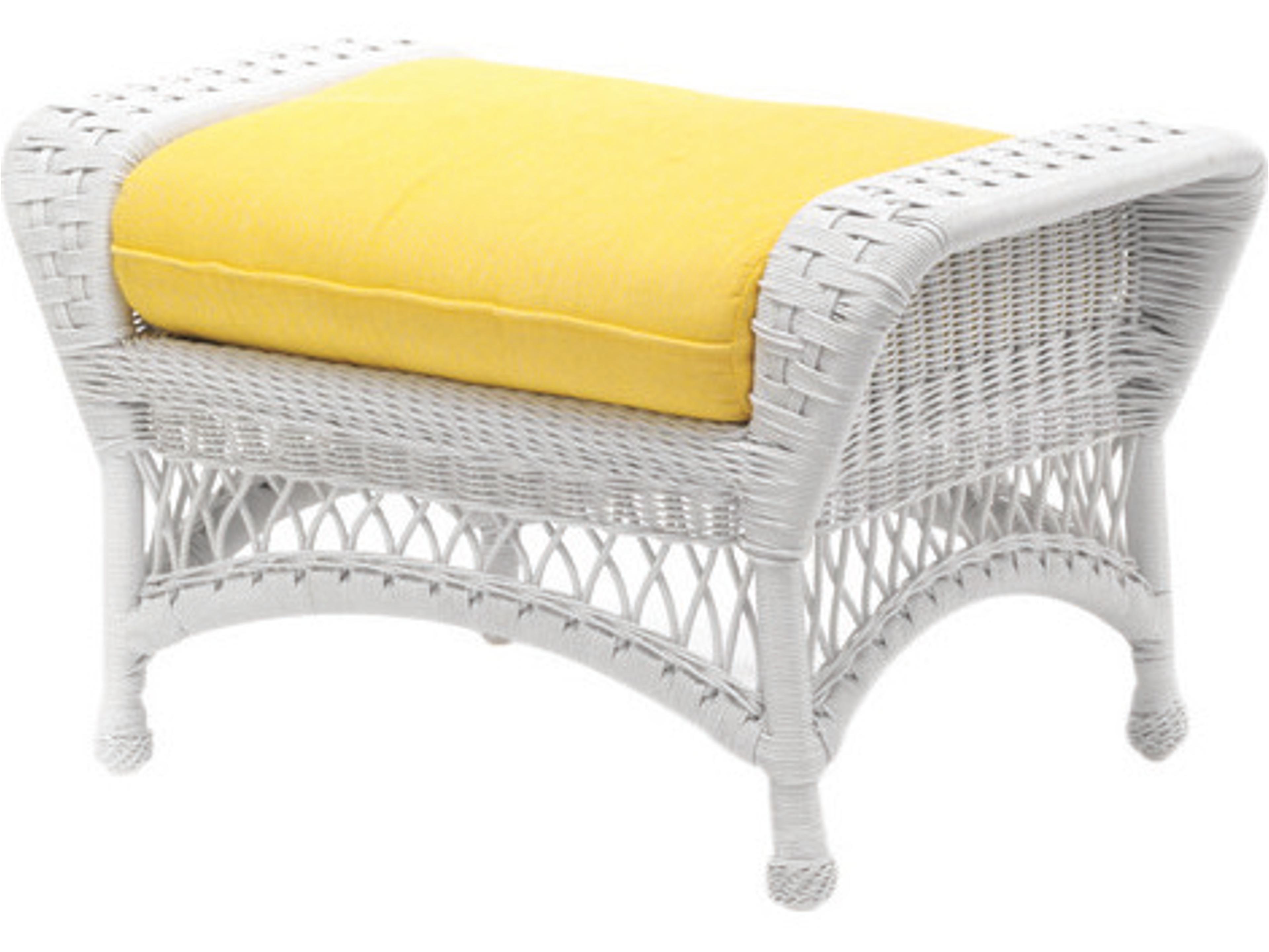 Whitecraft Sommerwind Wicker Outdoor Ottoman