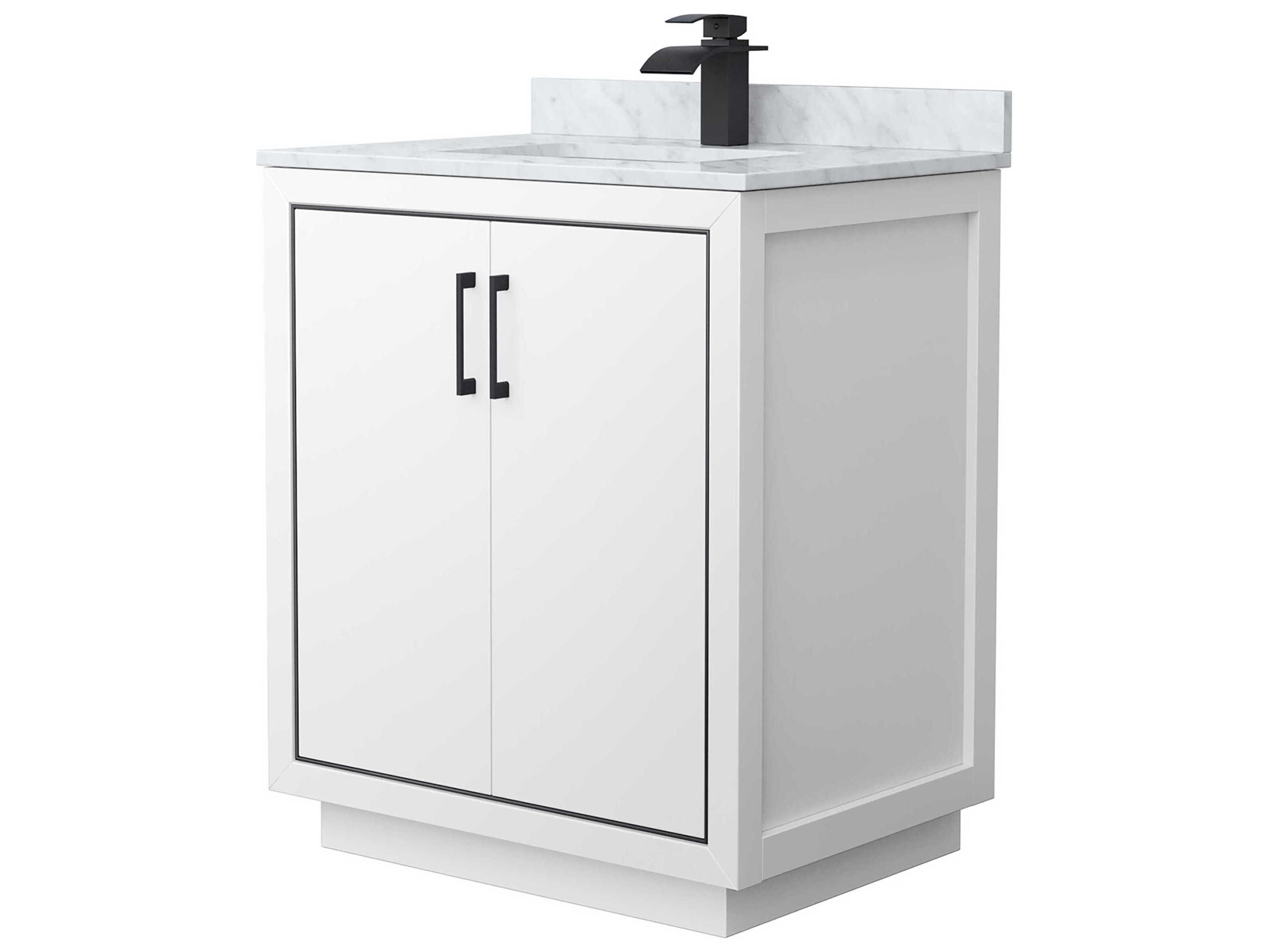 Wyndham Collection Icon 30" White Vanity