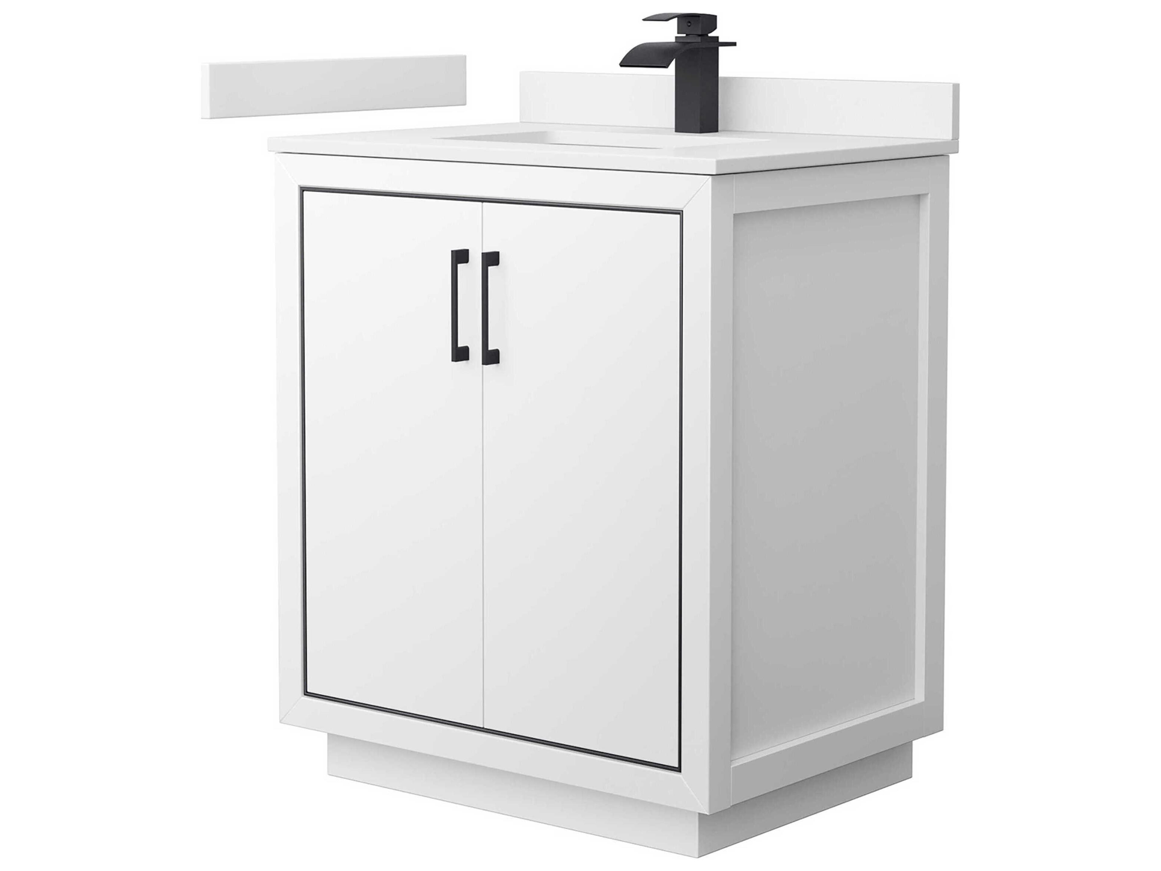 Wyndham Collection Icon 30" White Vanity
