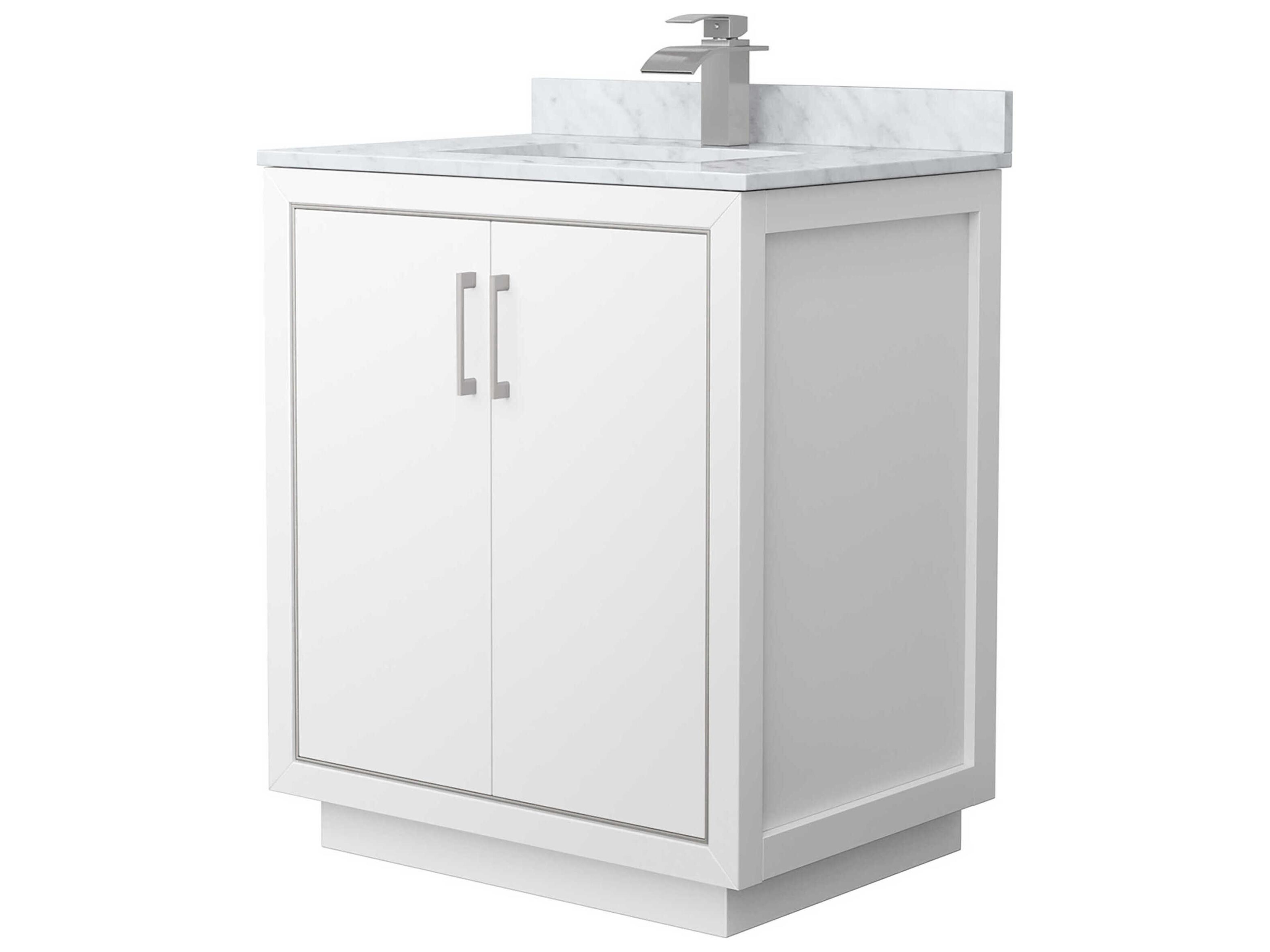 Wyndham Collection Icon 30" White Vanity