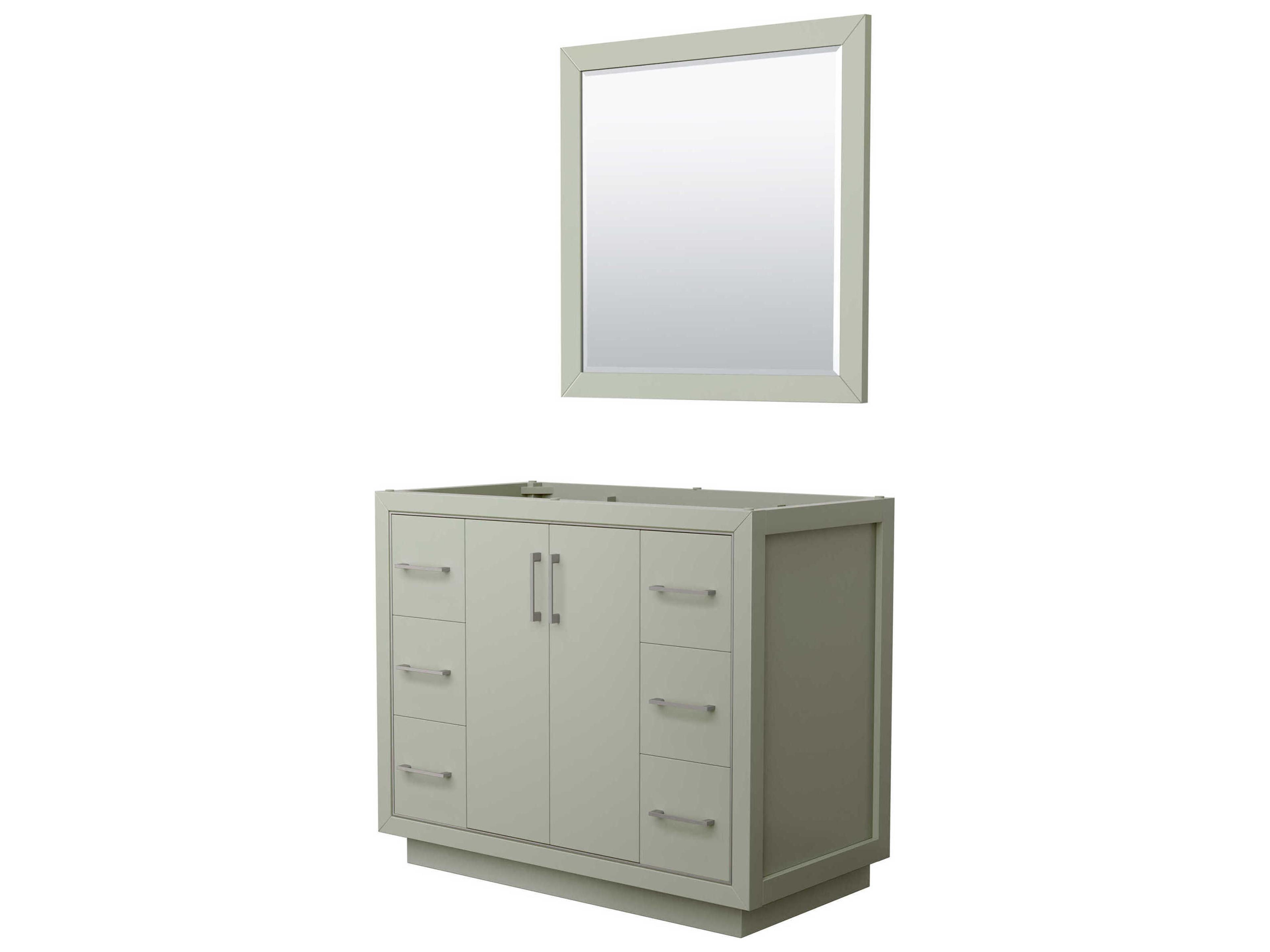 Icon 42" Light Green Vanity with 34" Mirror