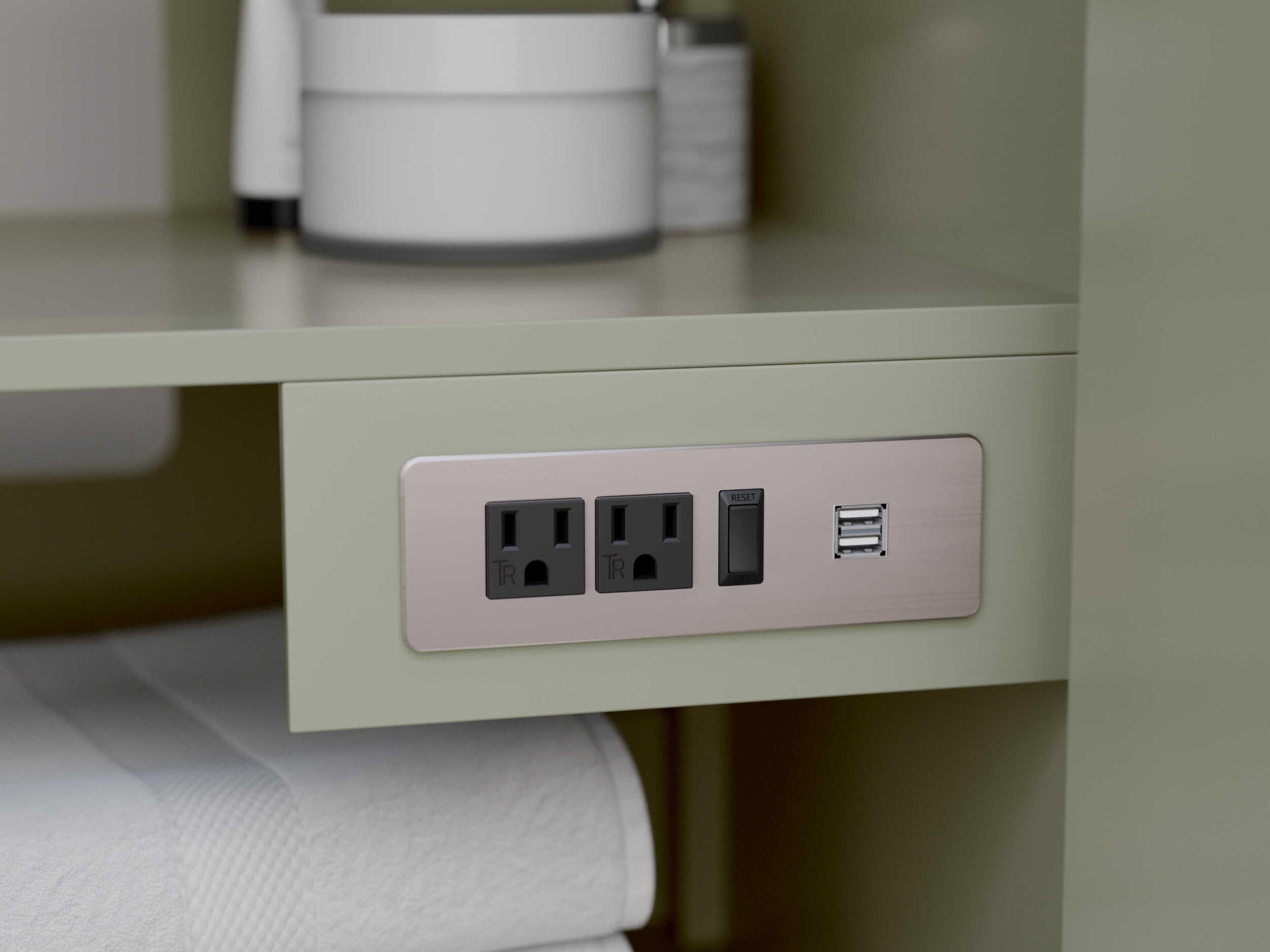 Wyndham Collection Icon 42" Light Green Vanity with 34" Mirror