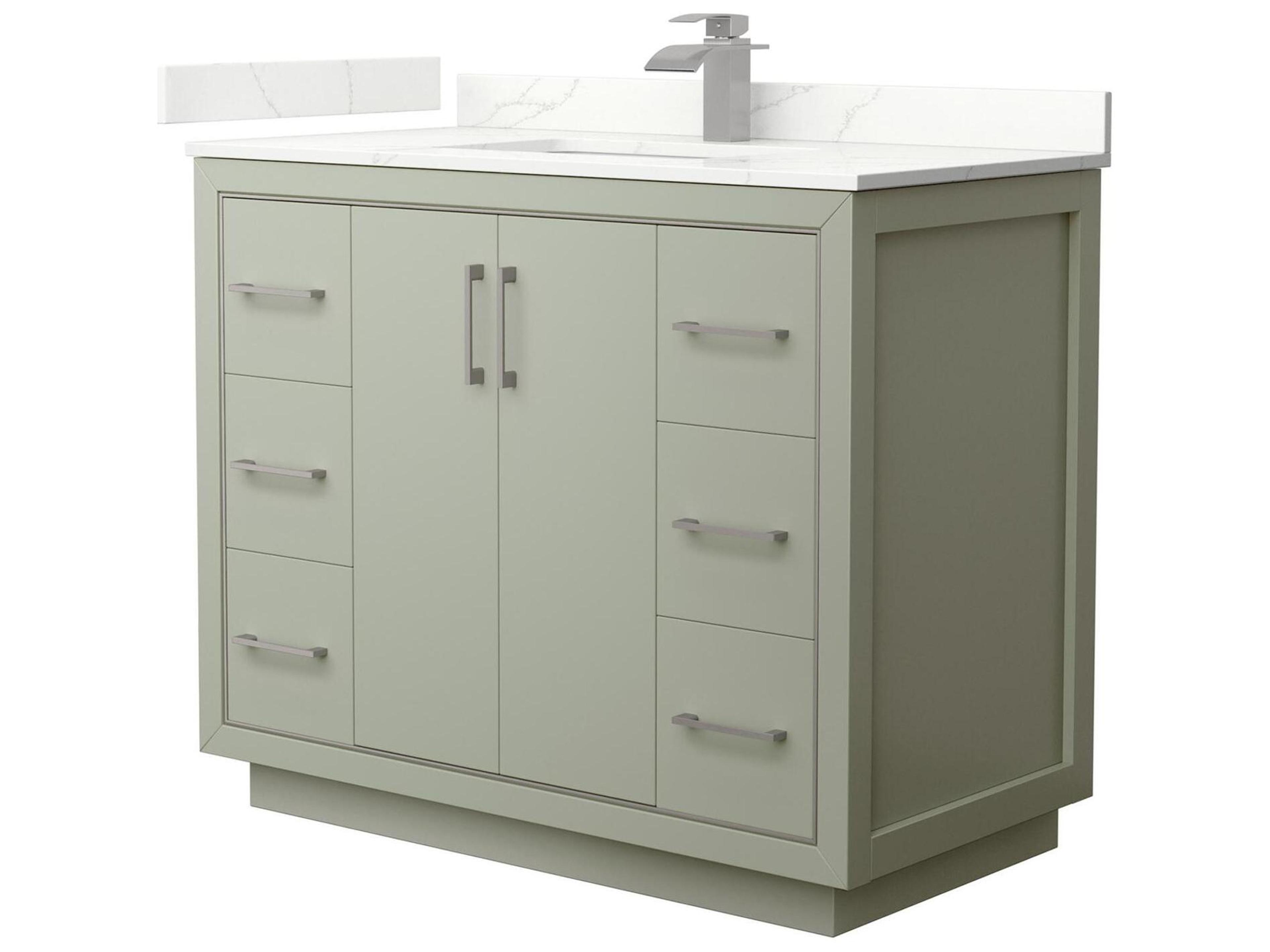 Icon 42" Light Green Vanity