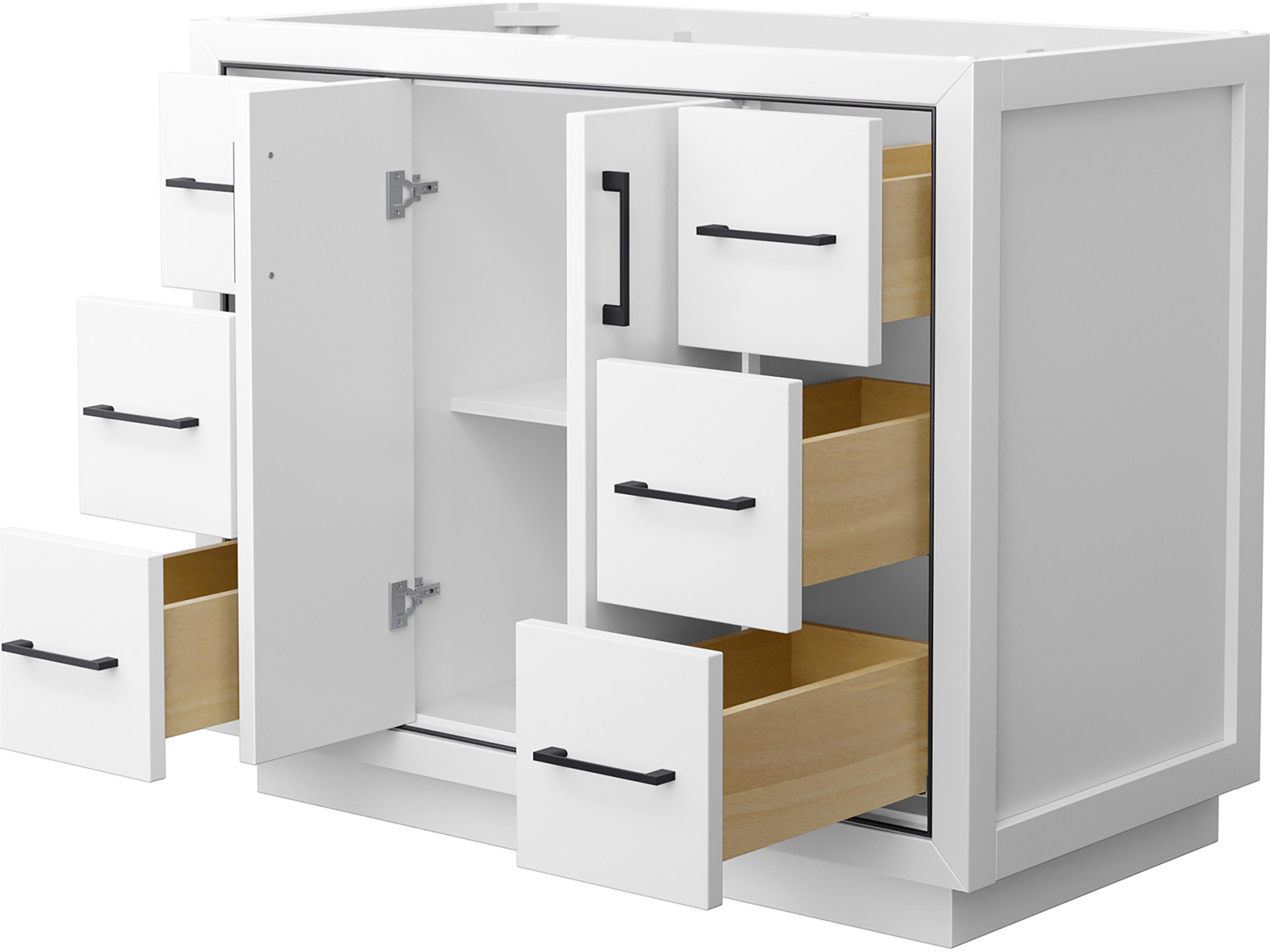 Wyndham Collection Icon 41" White Vanity