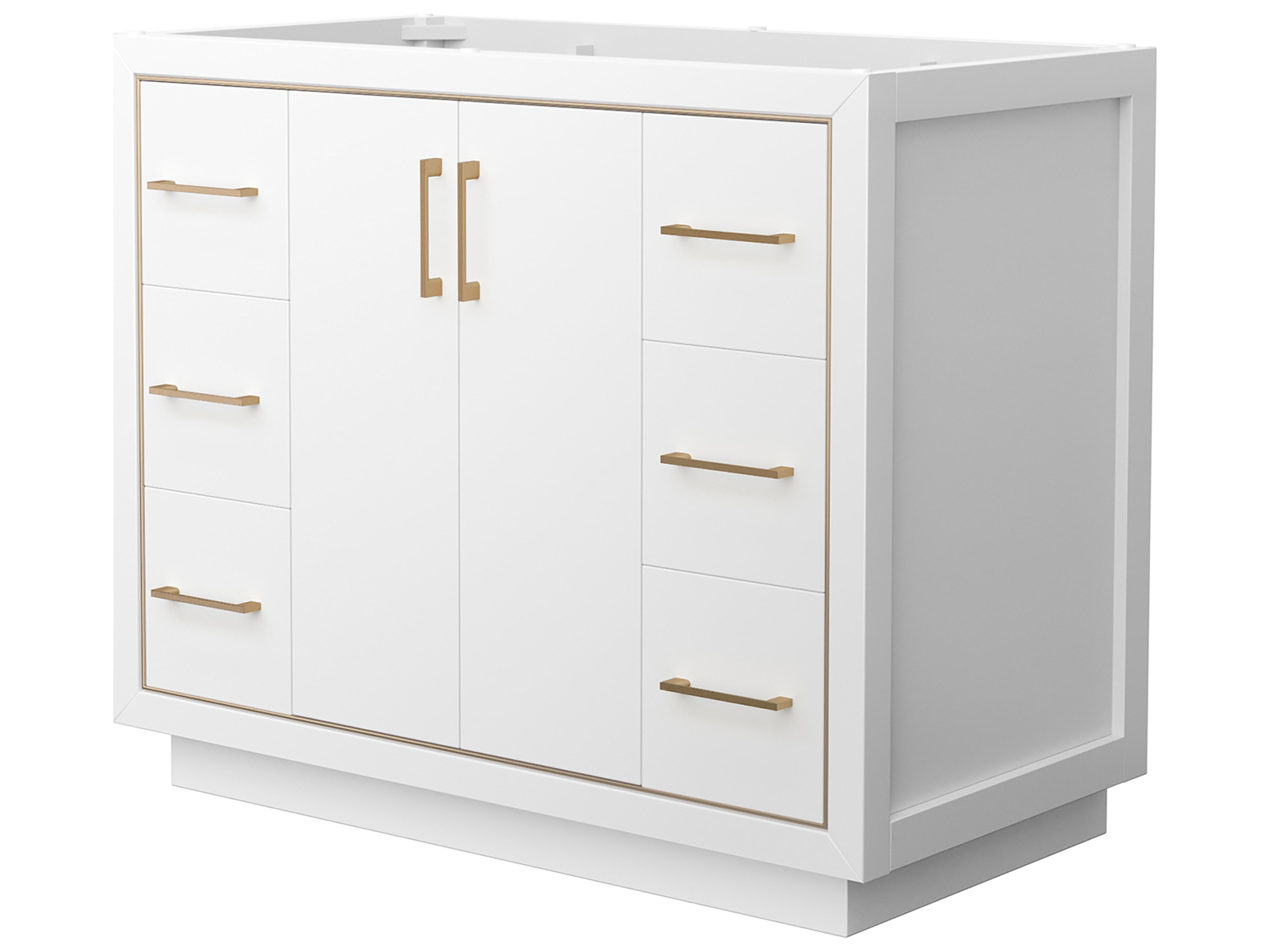 Wyndham Collection Icon 41" White Vanity