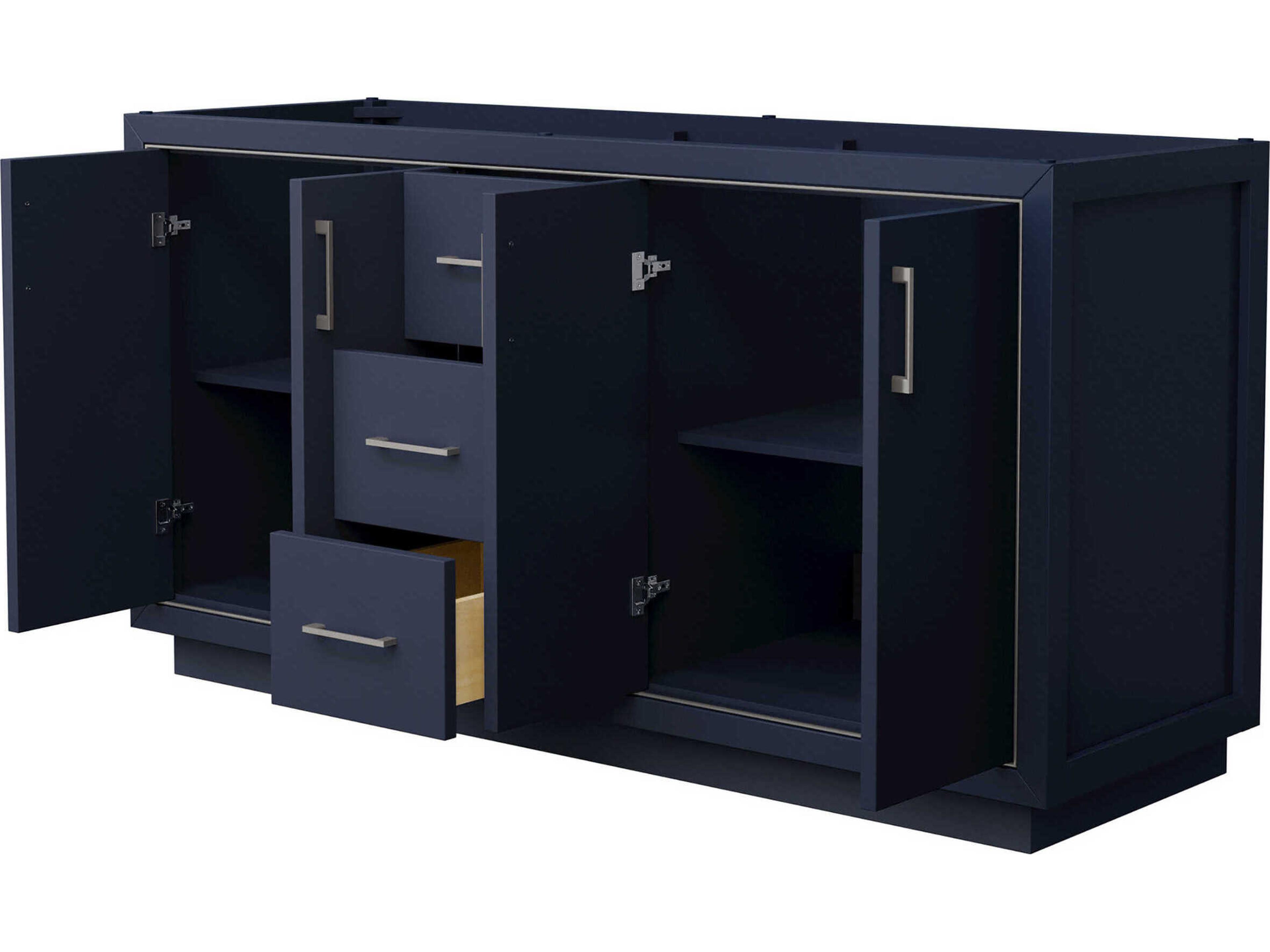 Wyndham Collection Icon 65" Dark Blue Vanity
