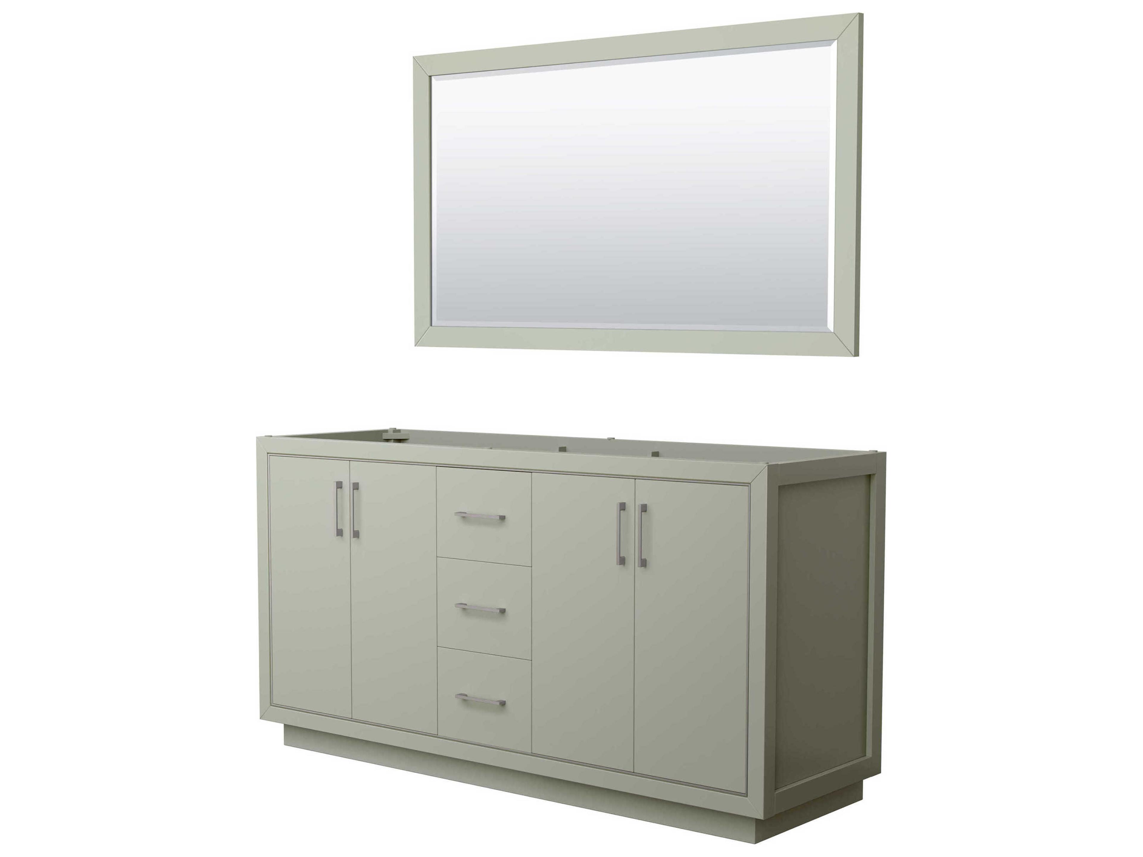 Icon 65" Light Green Vanity with 58" Mirror