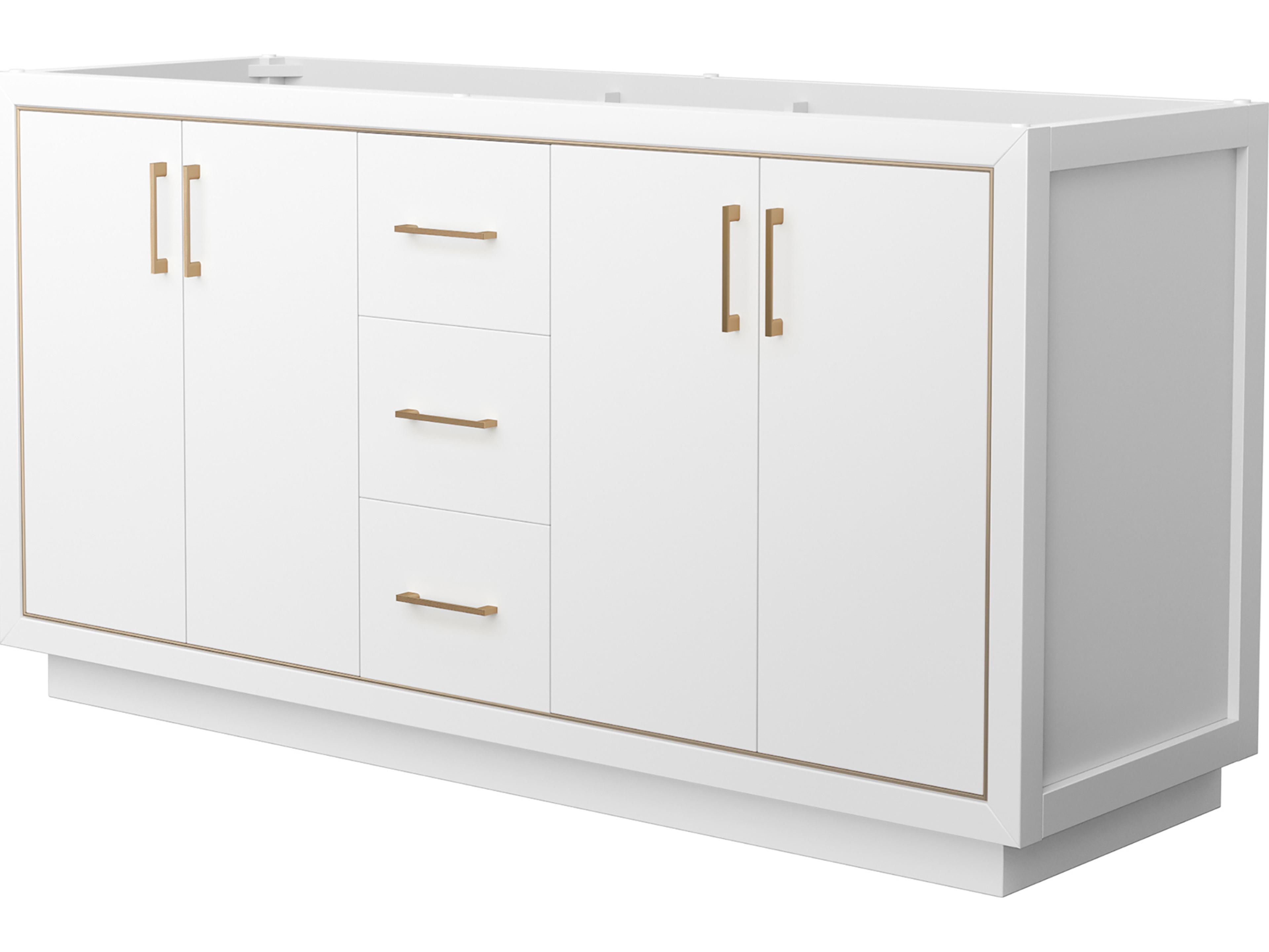 Wyndham Collection Icon 65" White Vanity