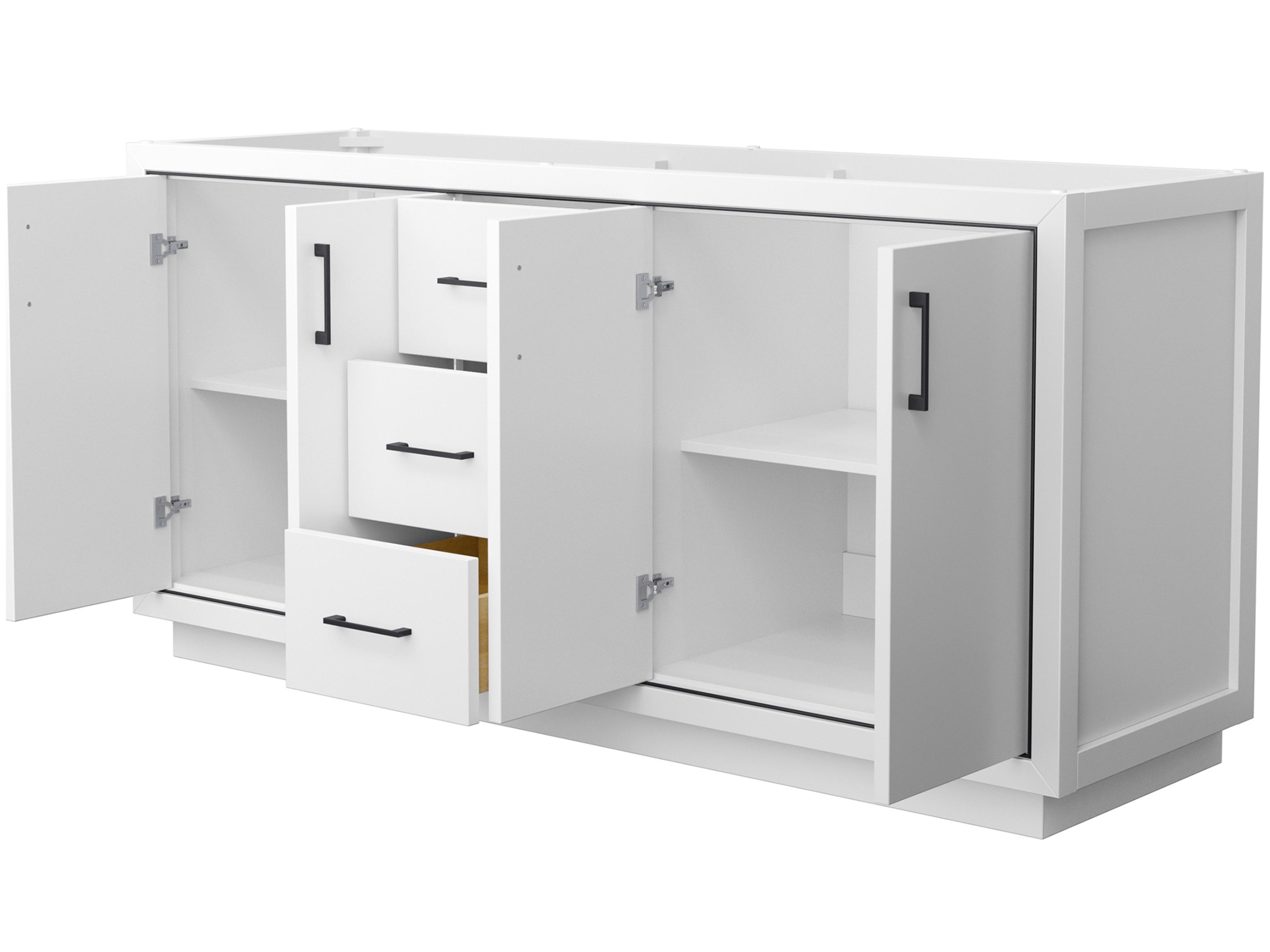 Wyndham Collection Icon 71" White Vanity