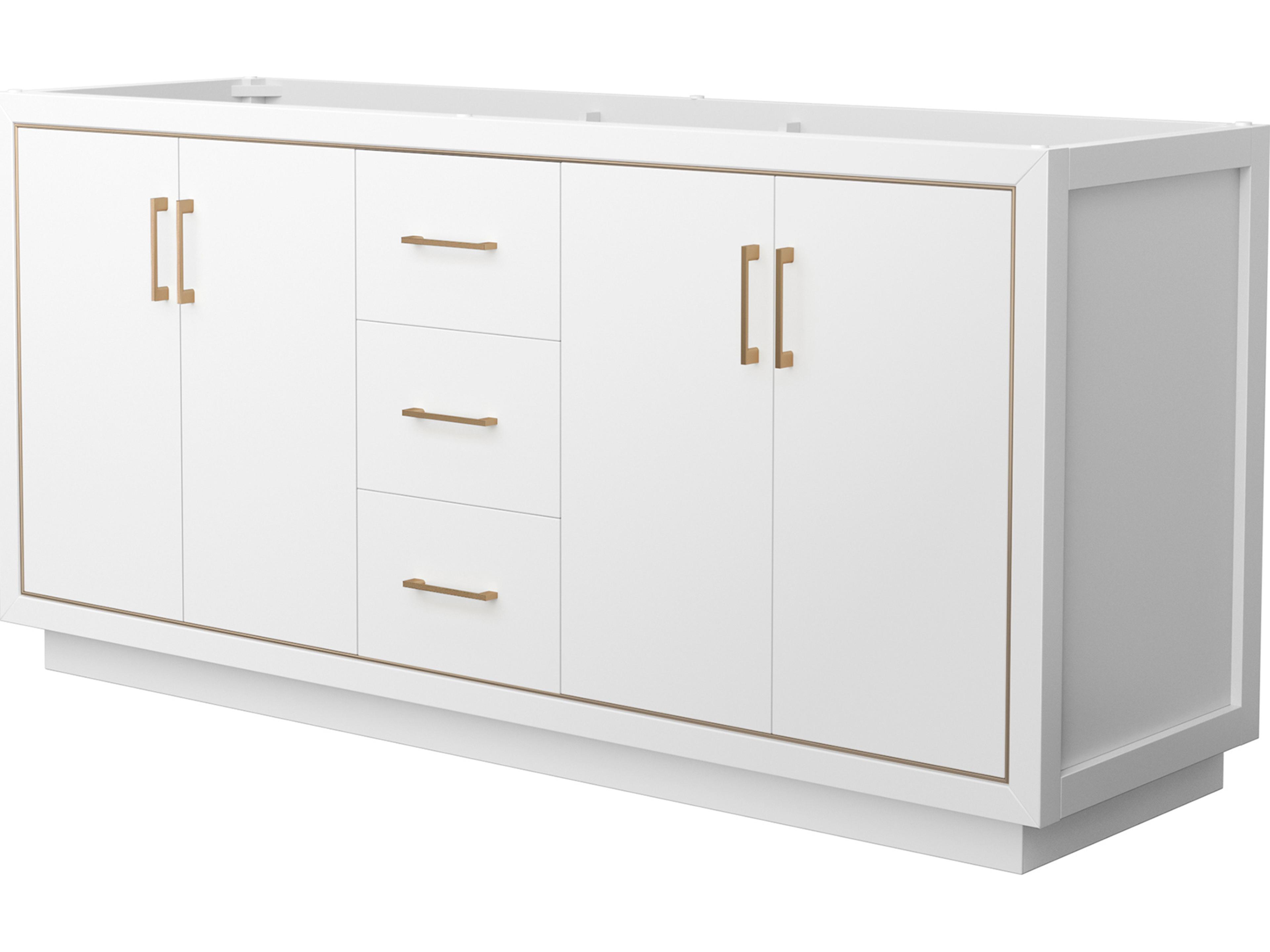 Wyndham Collection Icon 71" White Vanity