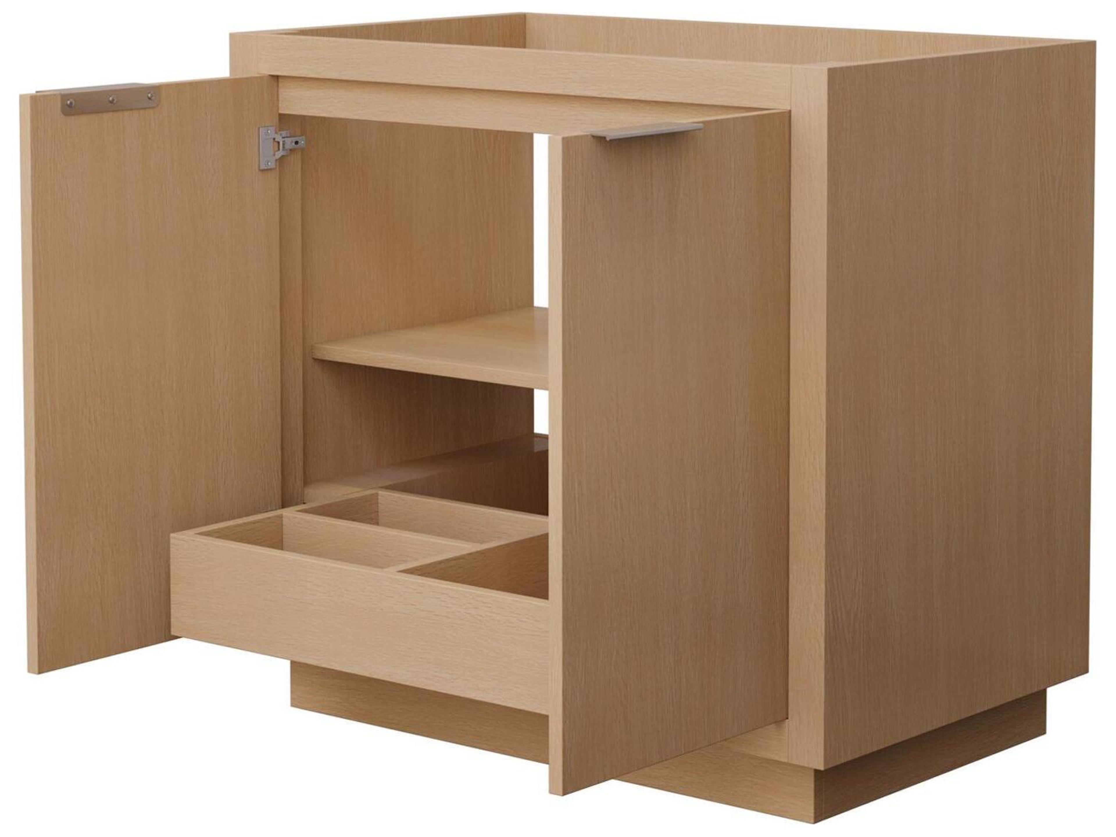 Wyndham Collection Maroni 35" Light Straw Vanity