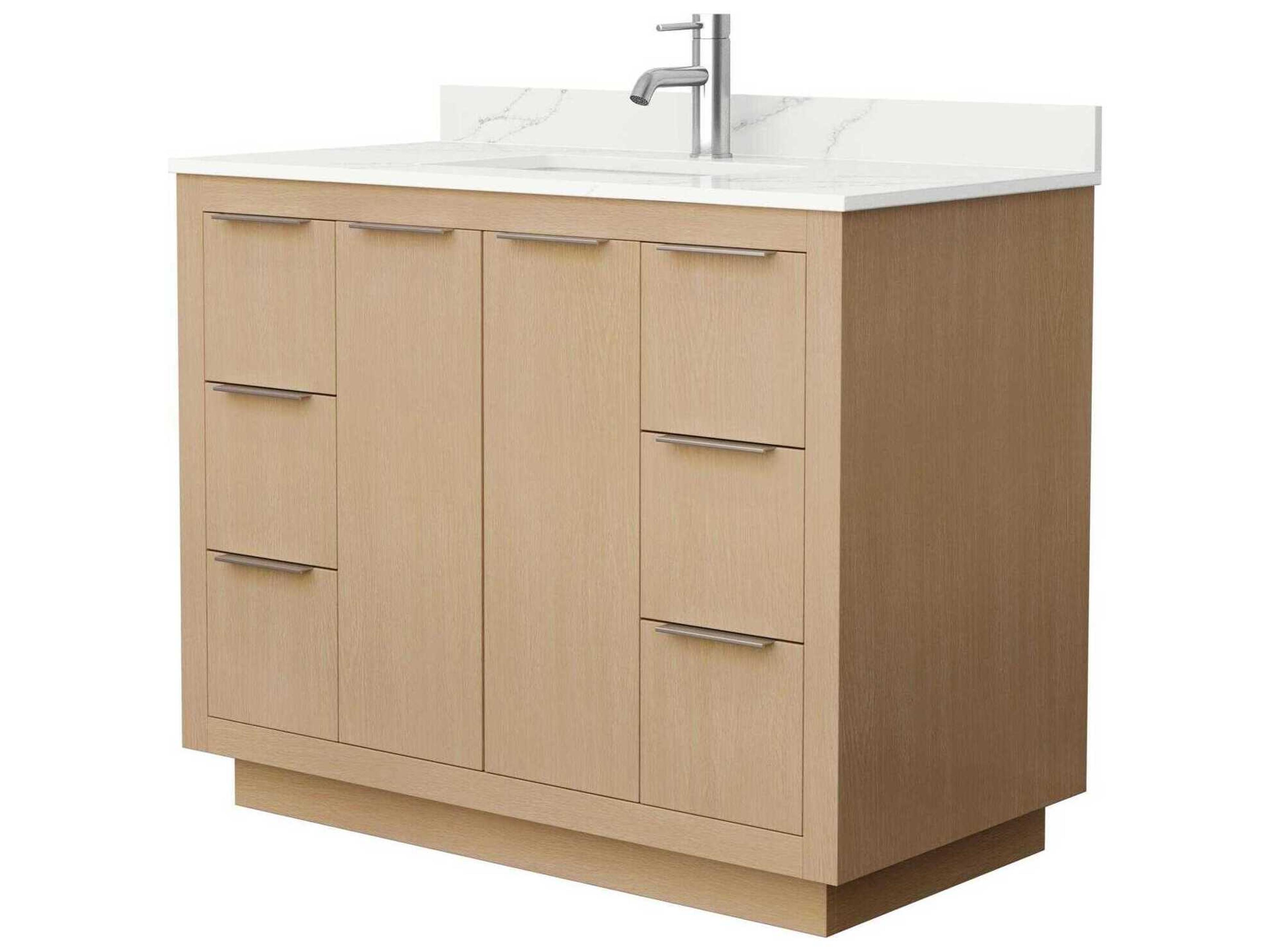 Maroni 42" Light Straw Vanity