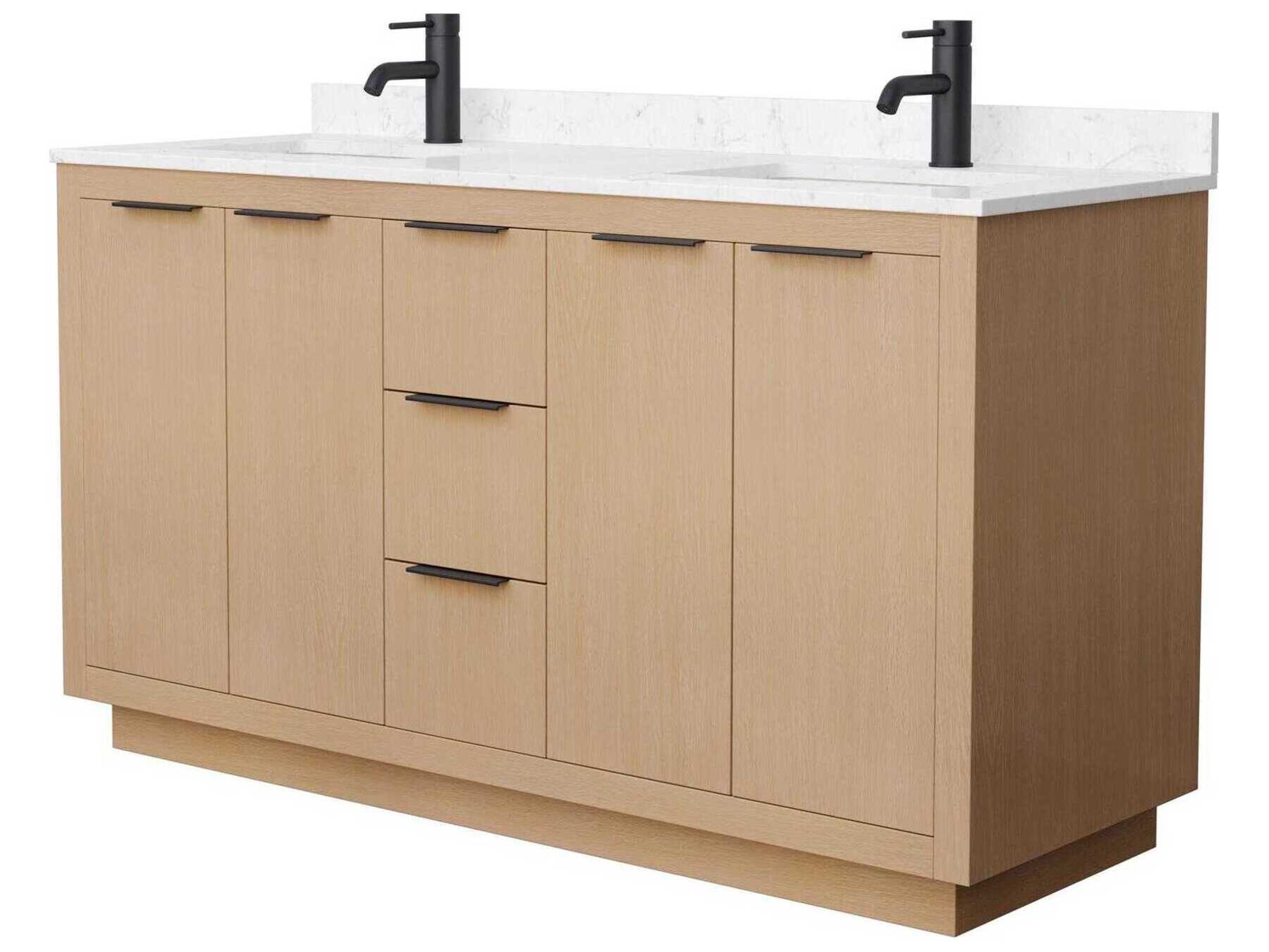 Maroni 60" Light Straw Vanity