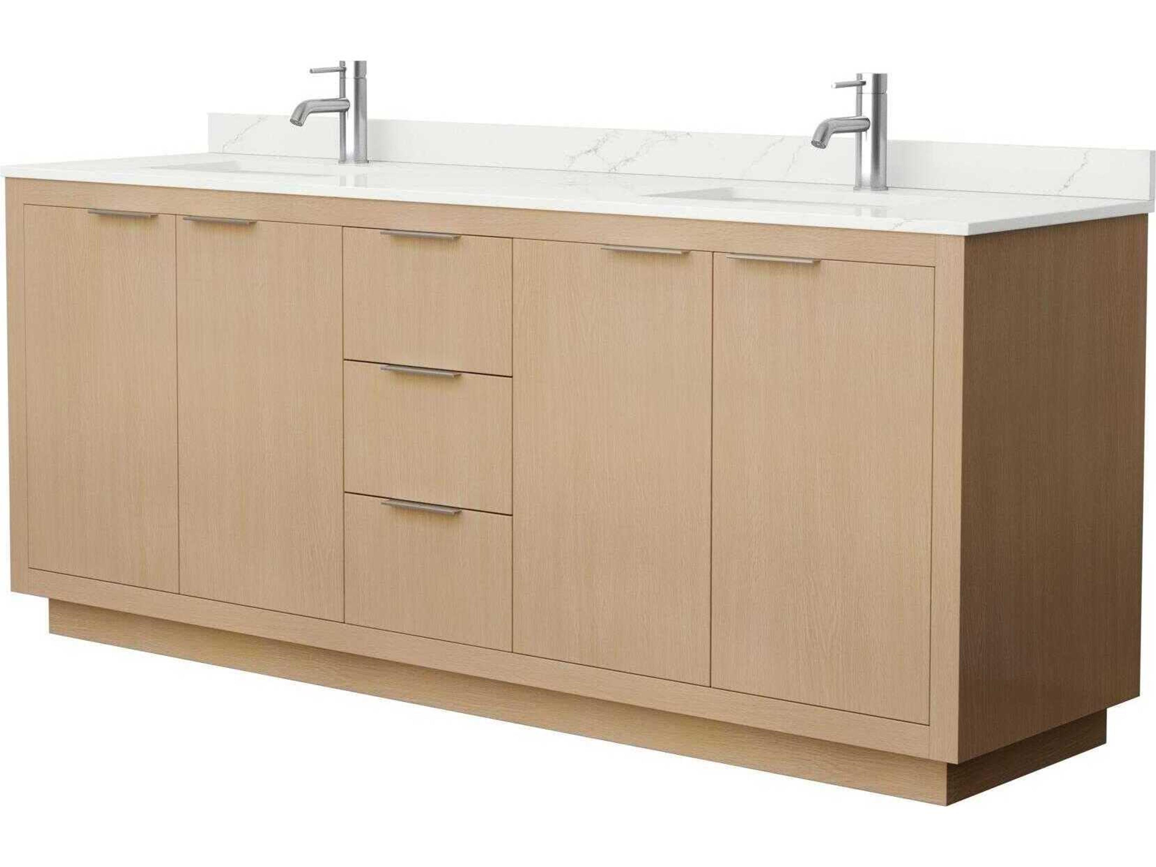 Maroni 80" Light Straw Vanity