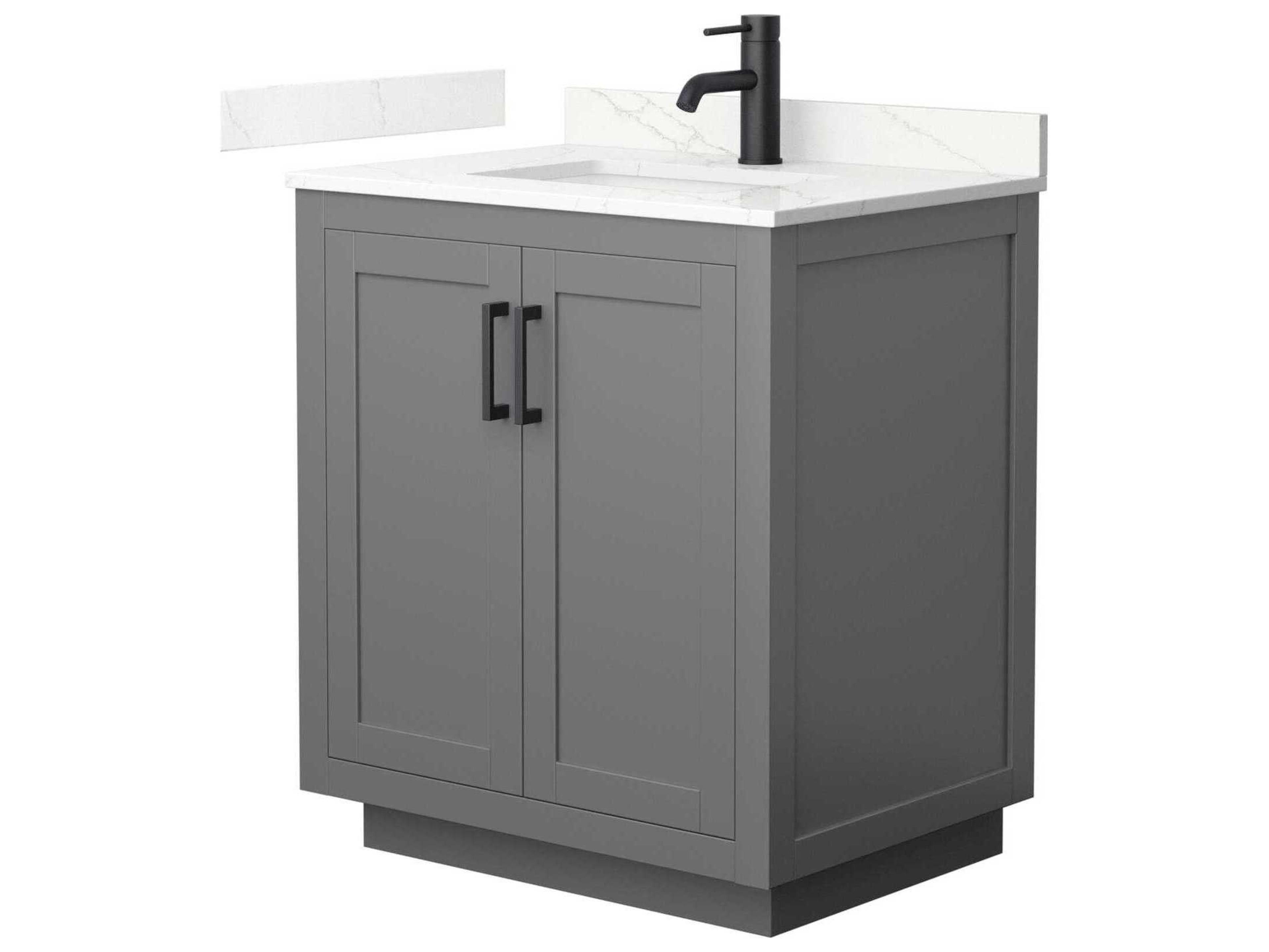 Miranda 30" Dark Gray Vanity