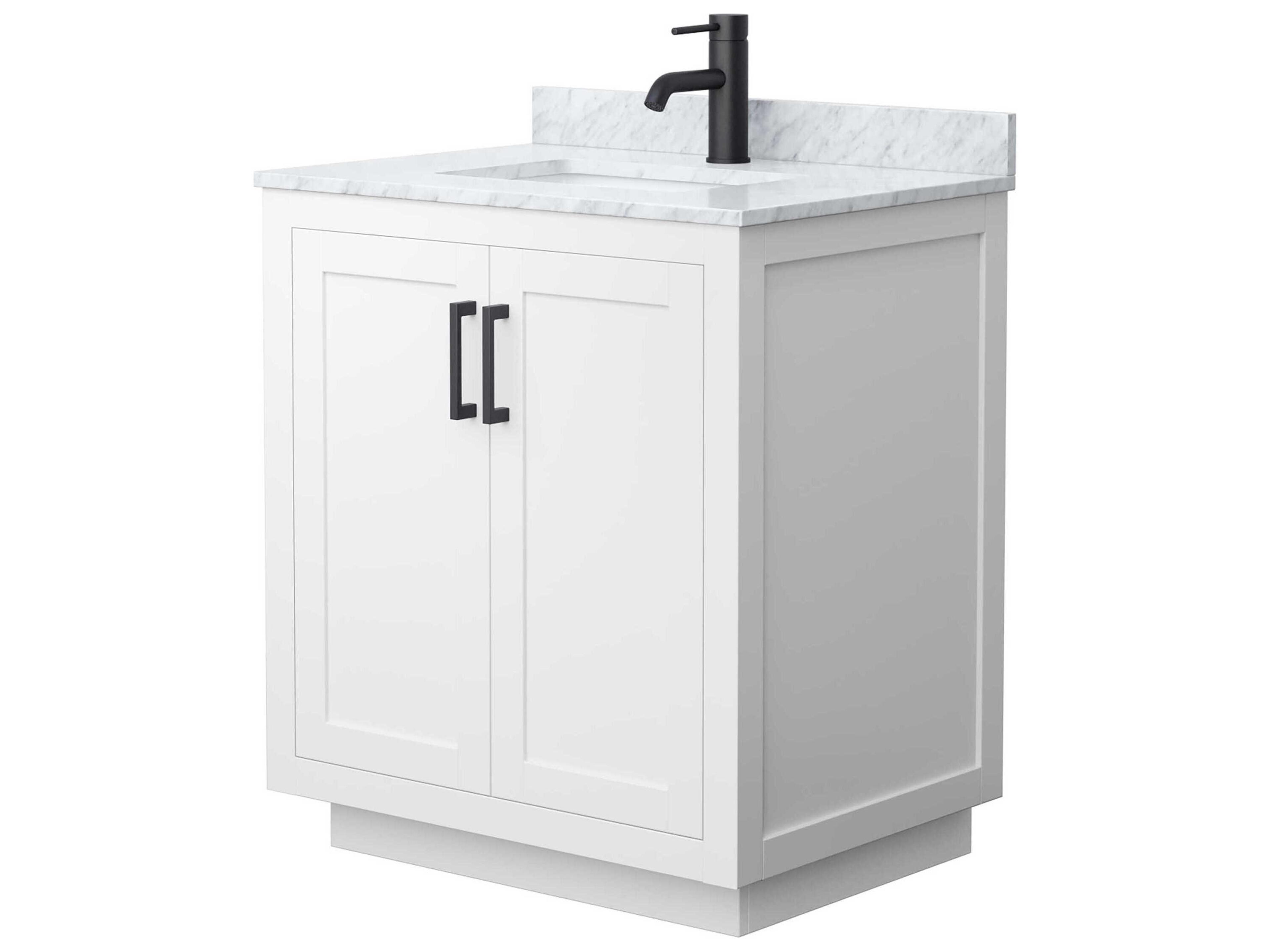 Wyndham Collection Miranda 30" White Vanity