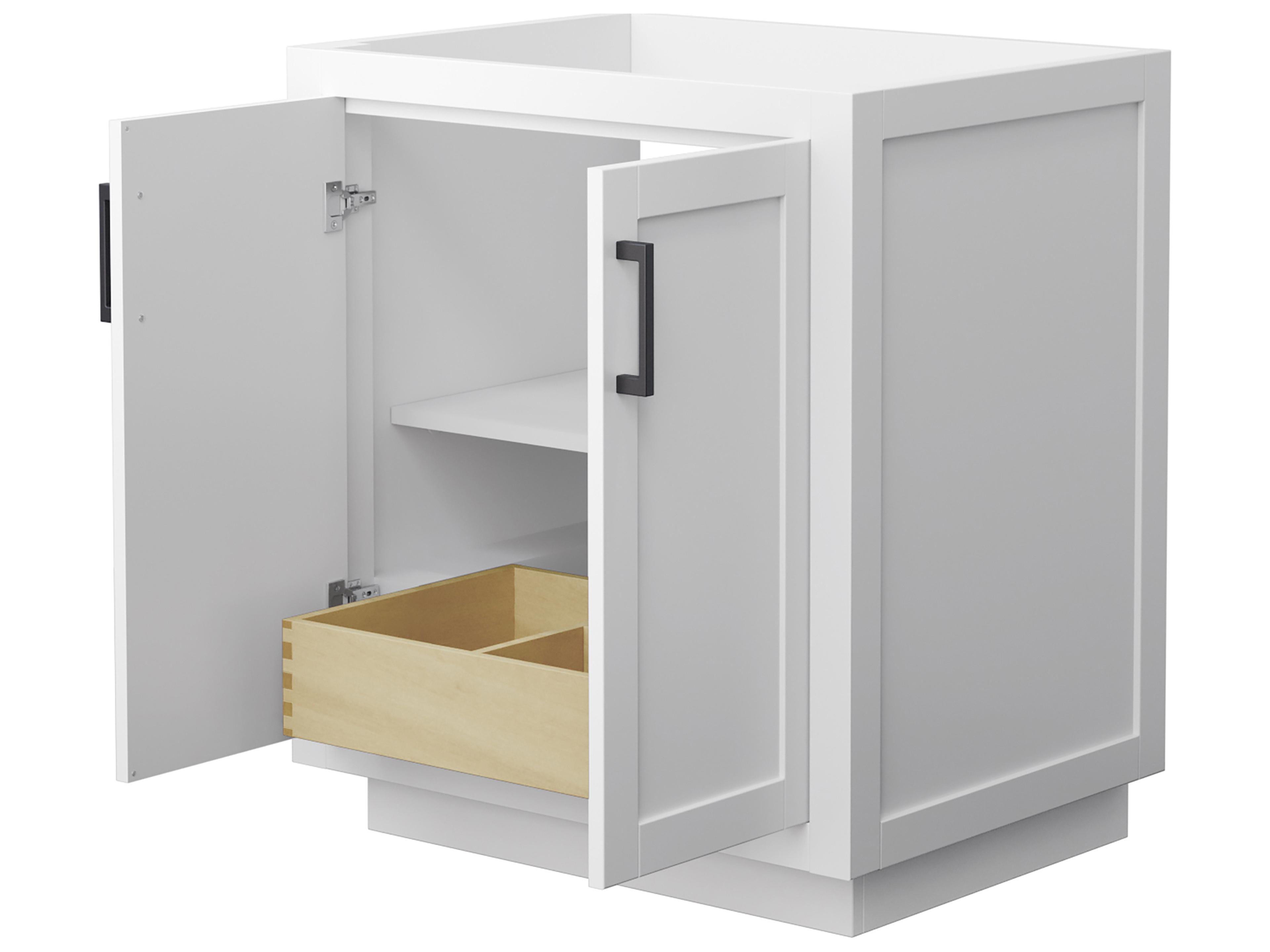 Wyndham Collection Miranda 29" White Vanity