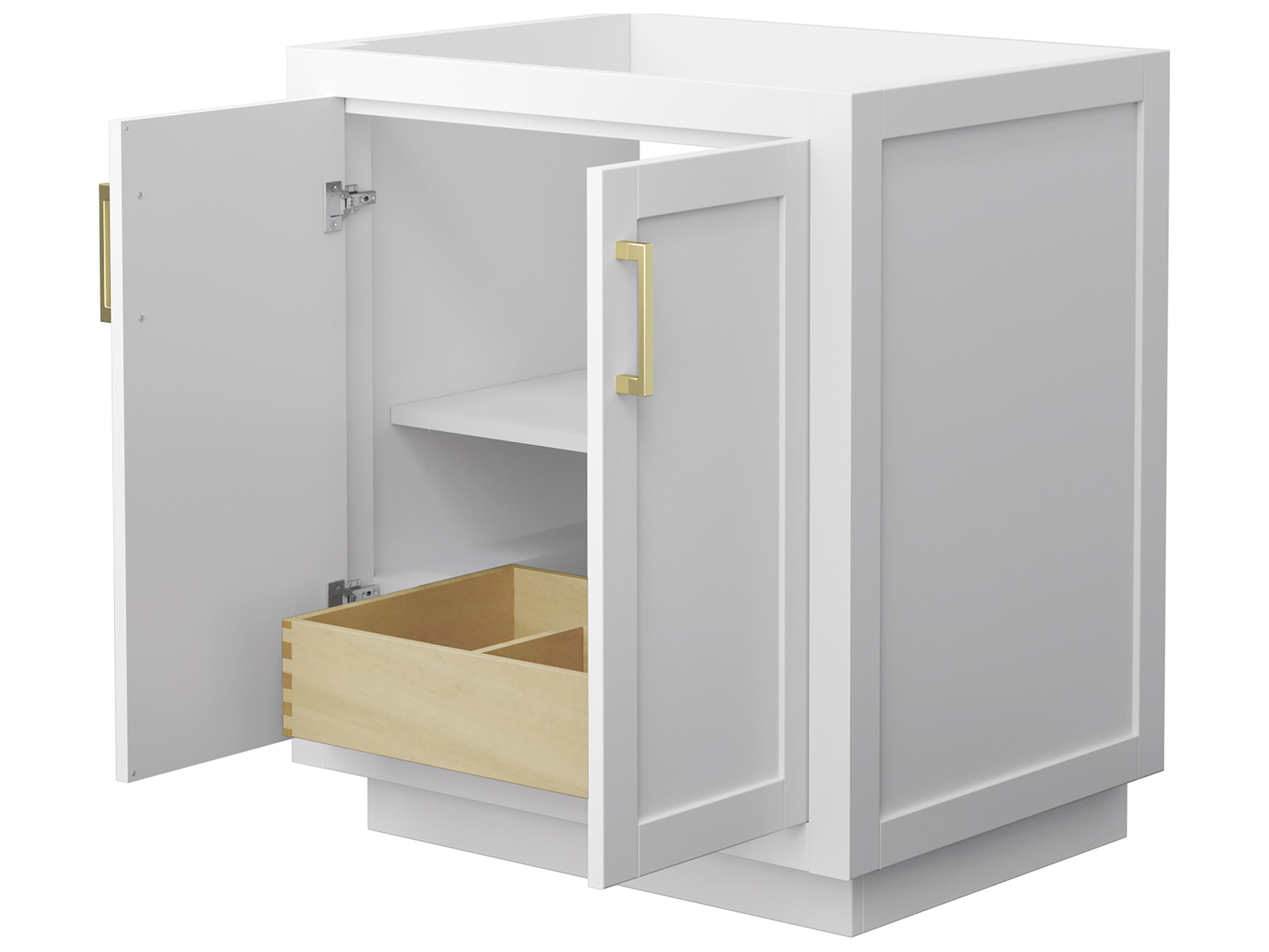 Wyndham Collection Miranda 29" White Vanity