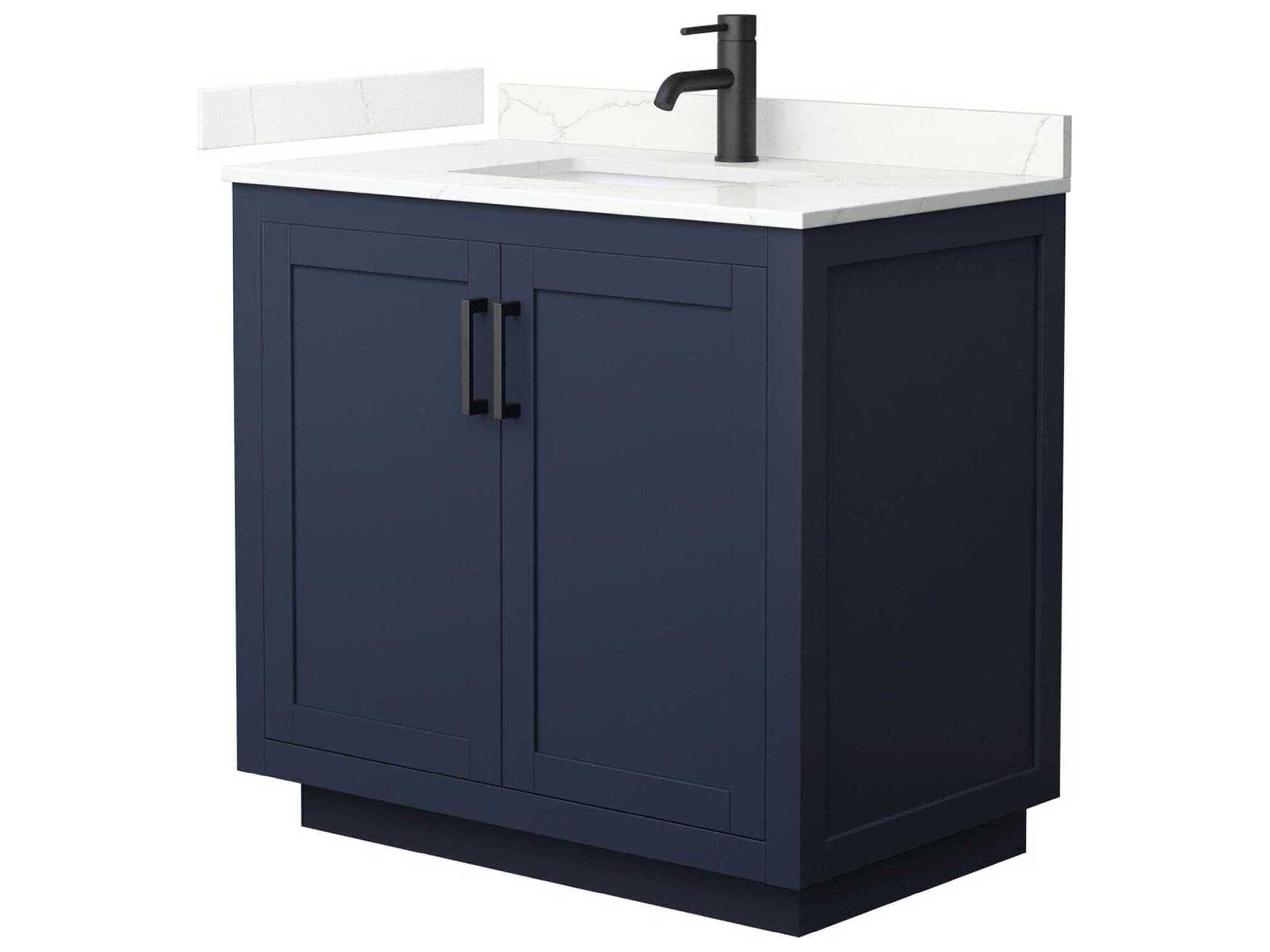 Miranda 36" Dark Blue Vanity
