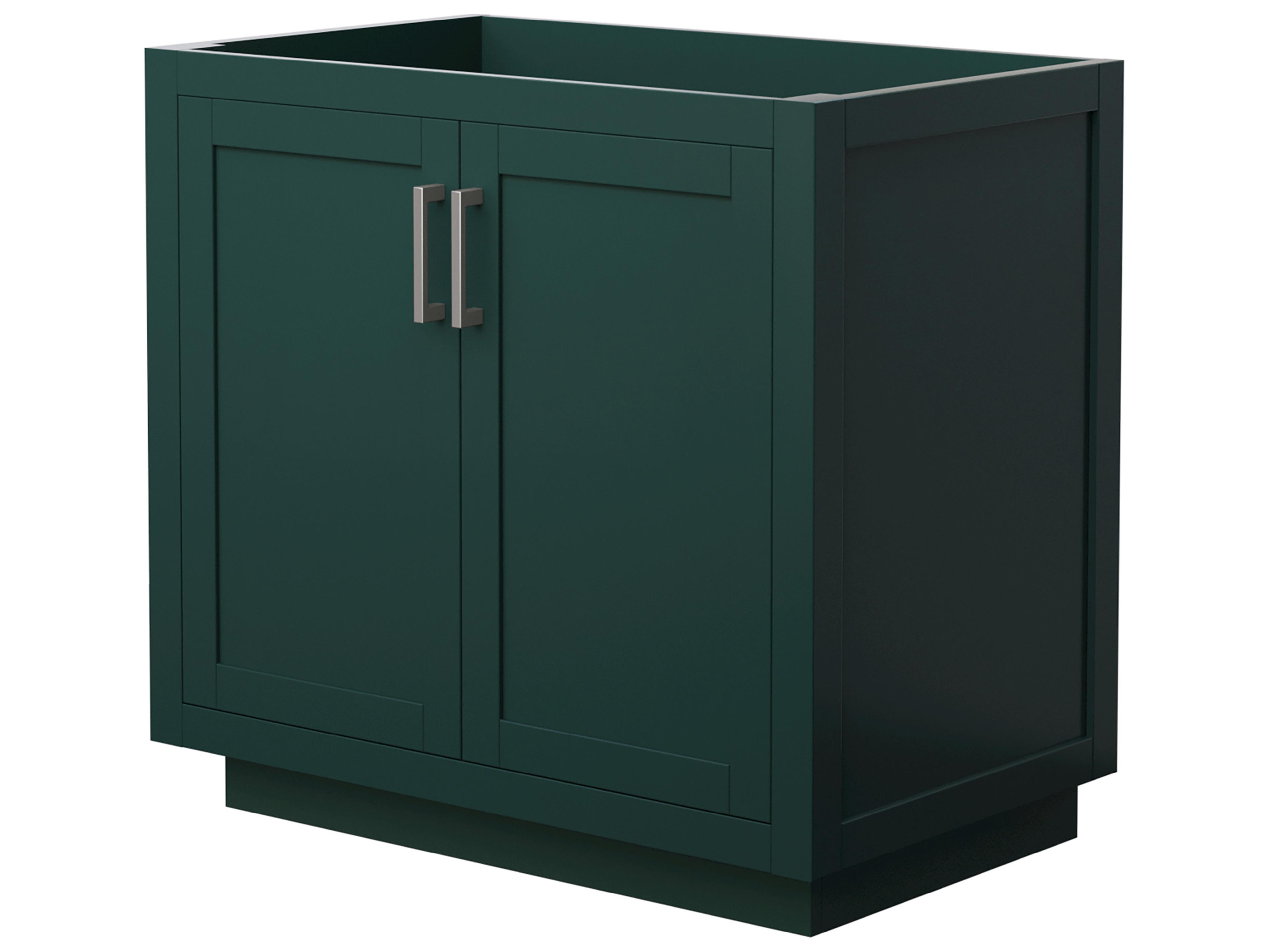 Wyndham Collection Miranda 35" Green Vanity