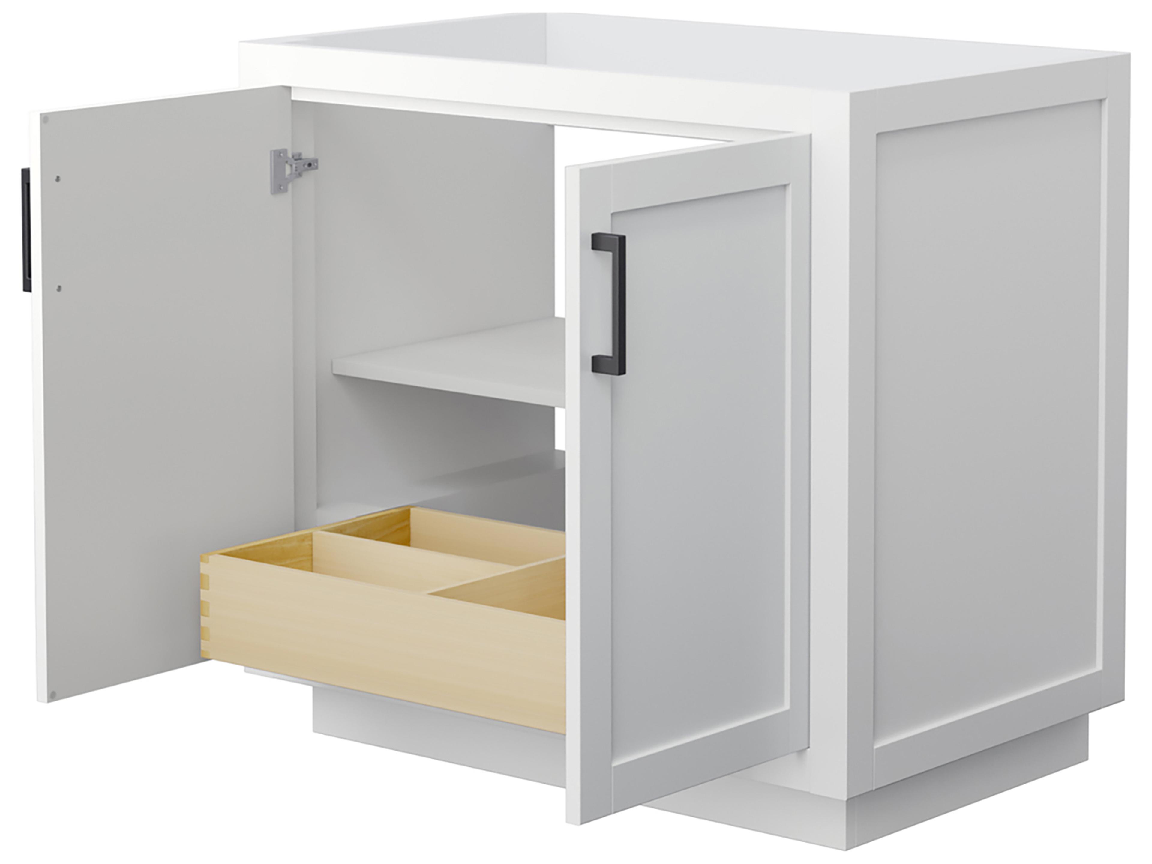 Wyndham Collection Miranda 35" White Vanity