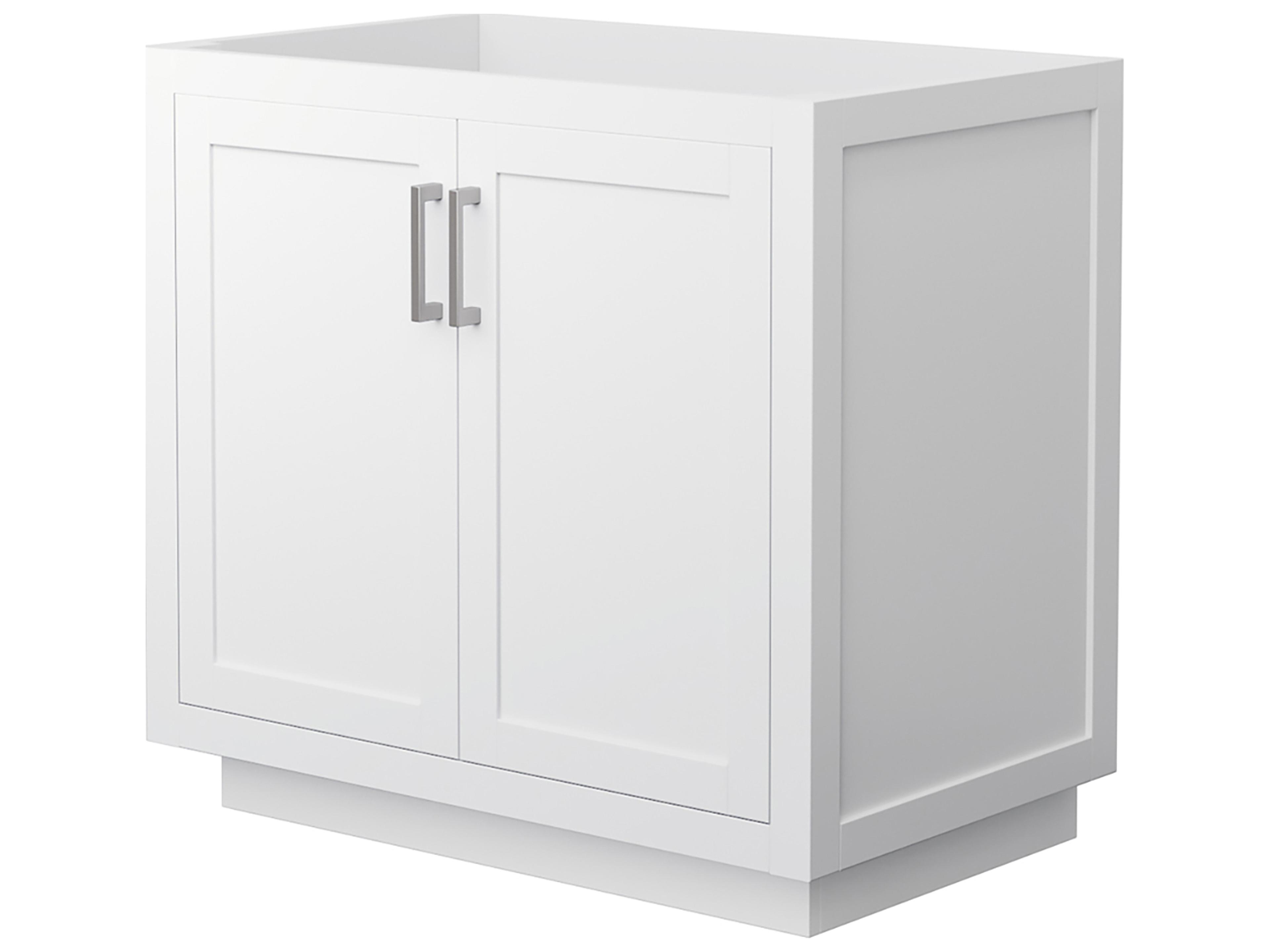 Wyndham Collection Miranda 35" White Vanity