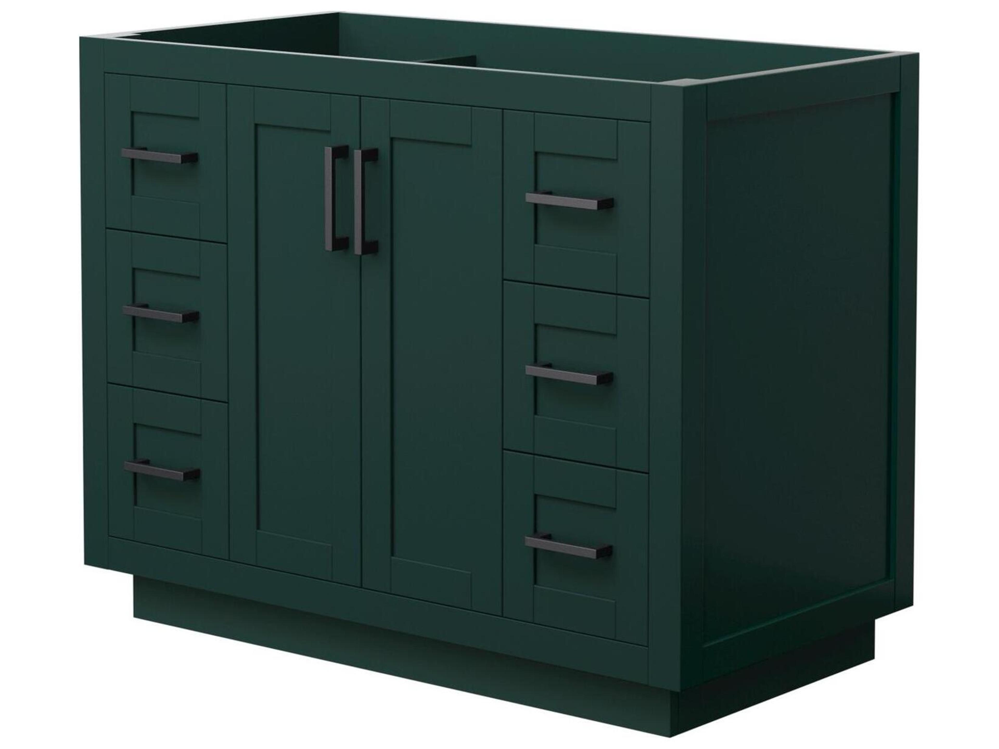 Wyndham Collection Miranda 41" Green Vanity