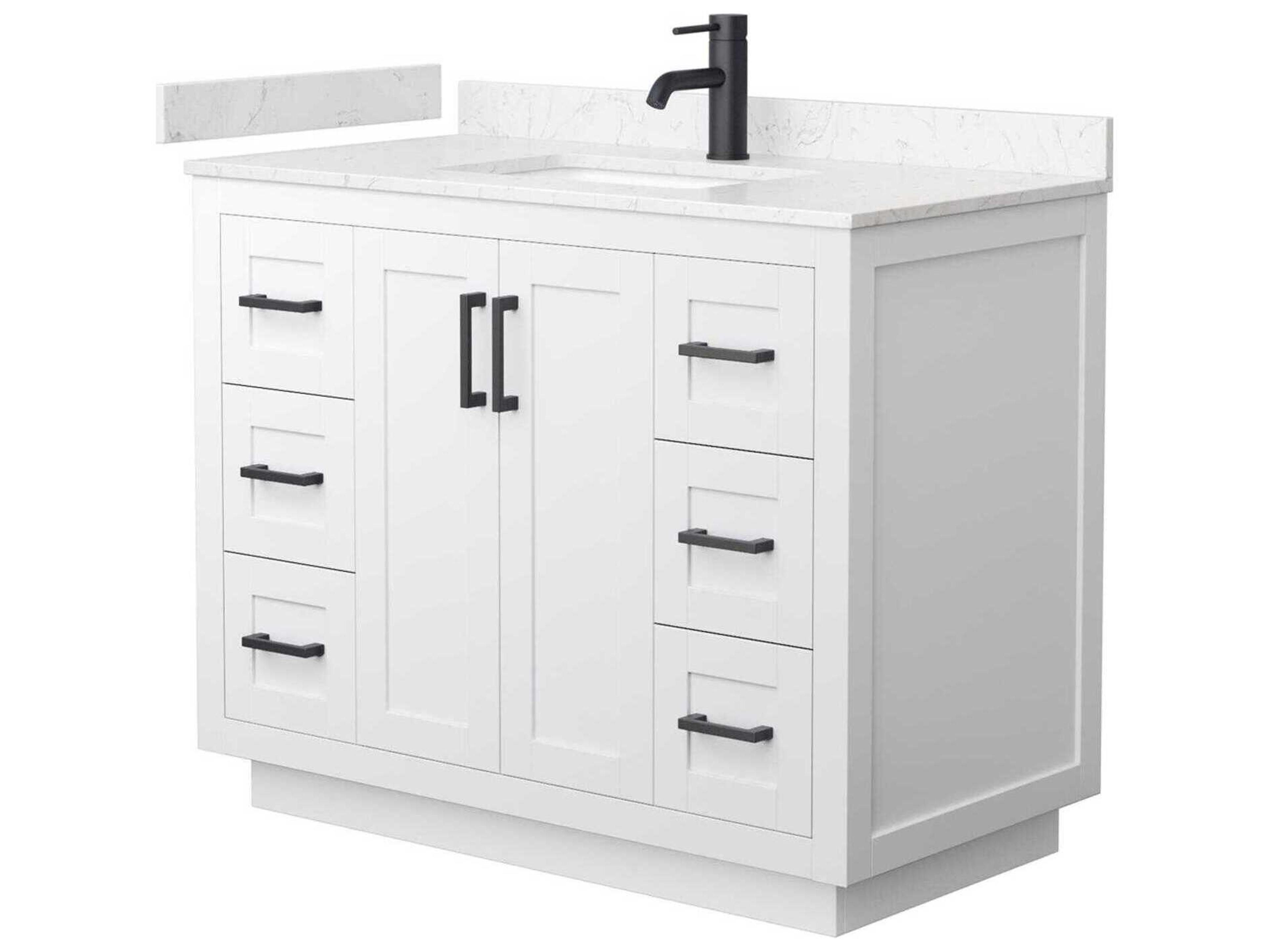 Miranda 42" White Vanity