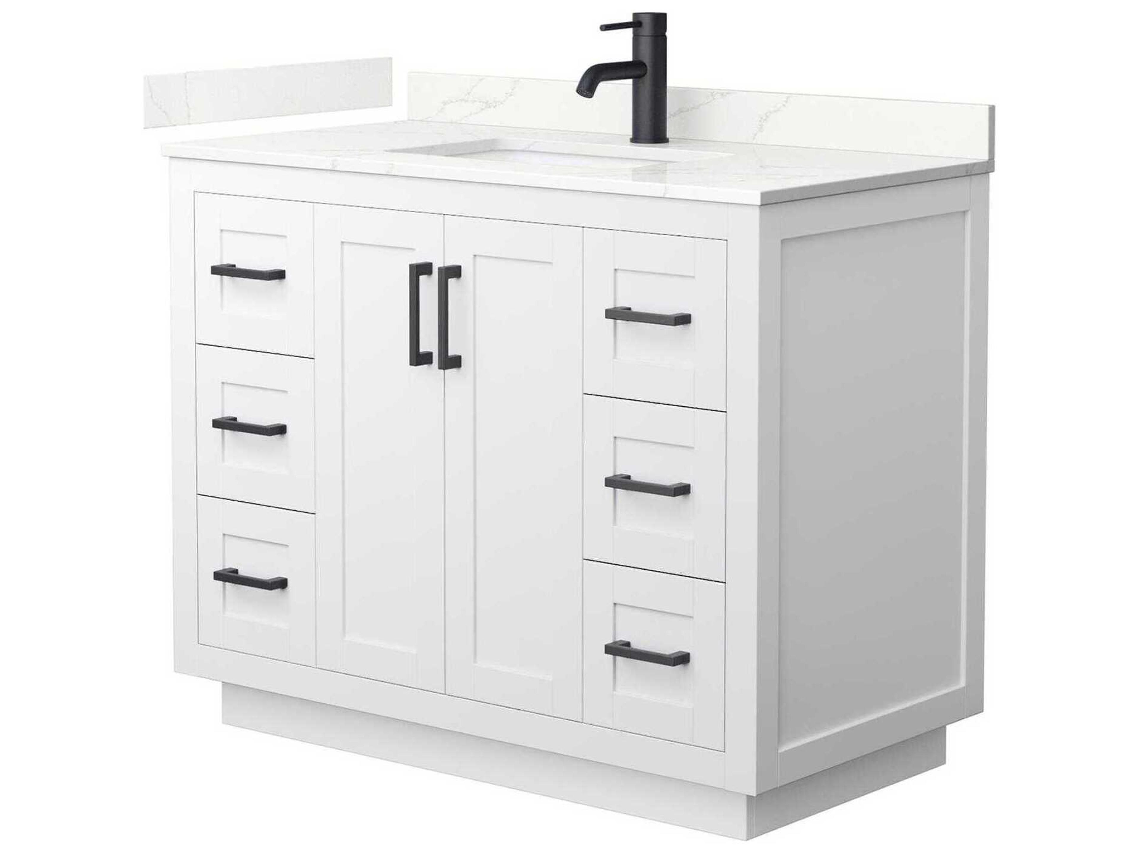 Miranda 42" White Vanity