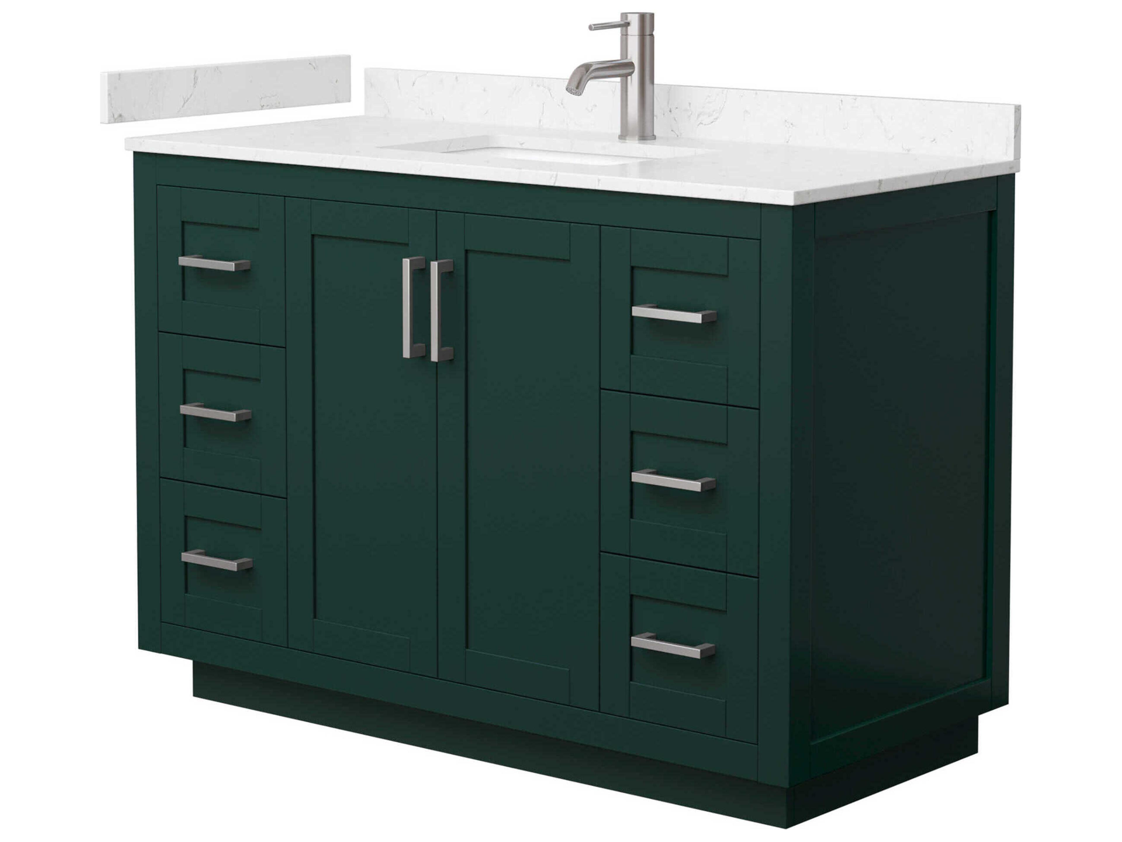 Wyndham Collection Miranda 48" Green Vanity