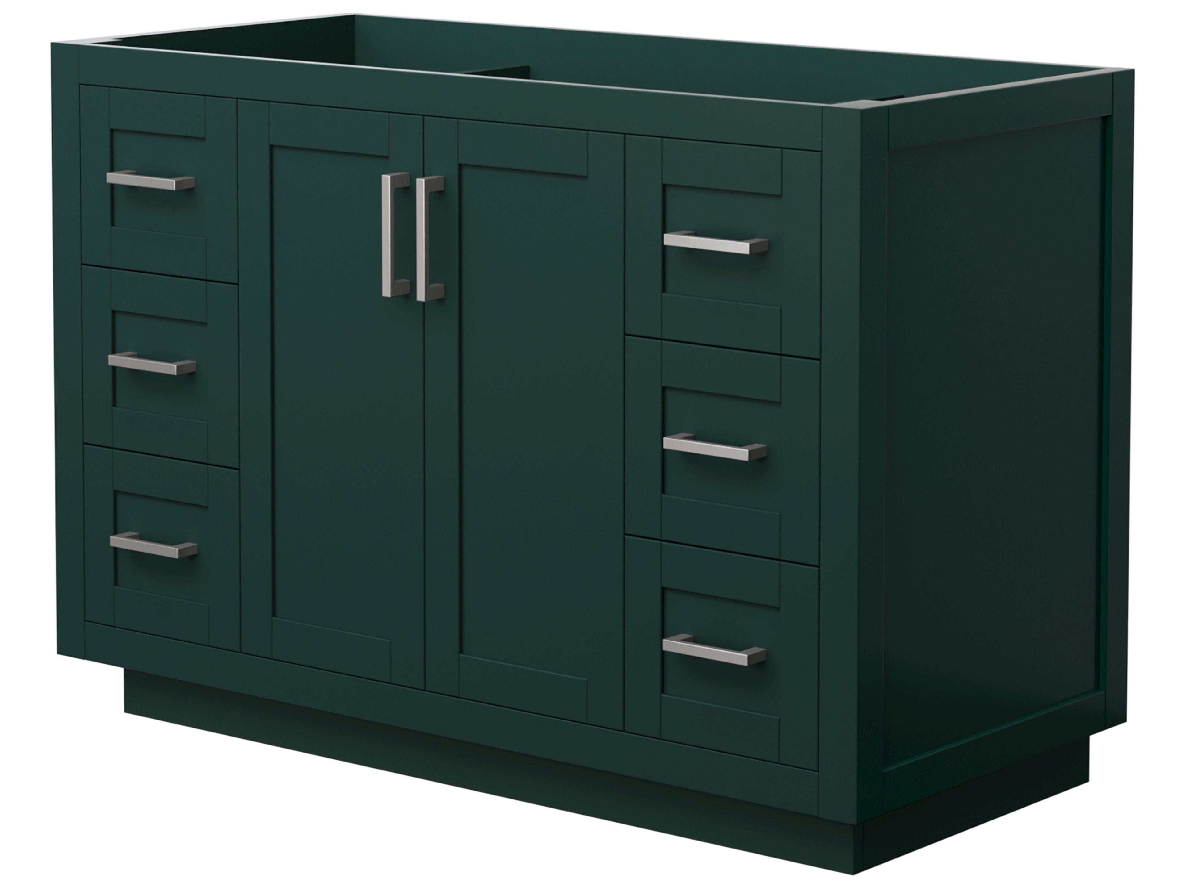 Wyndham Collection Miranda 47" Green Vanity