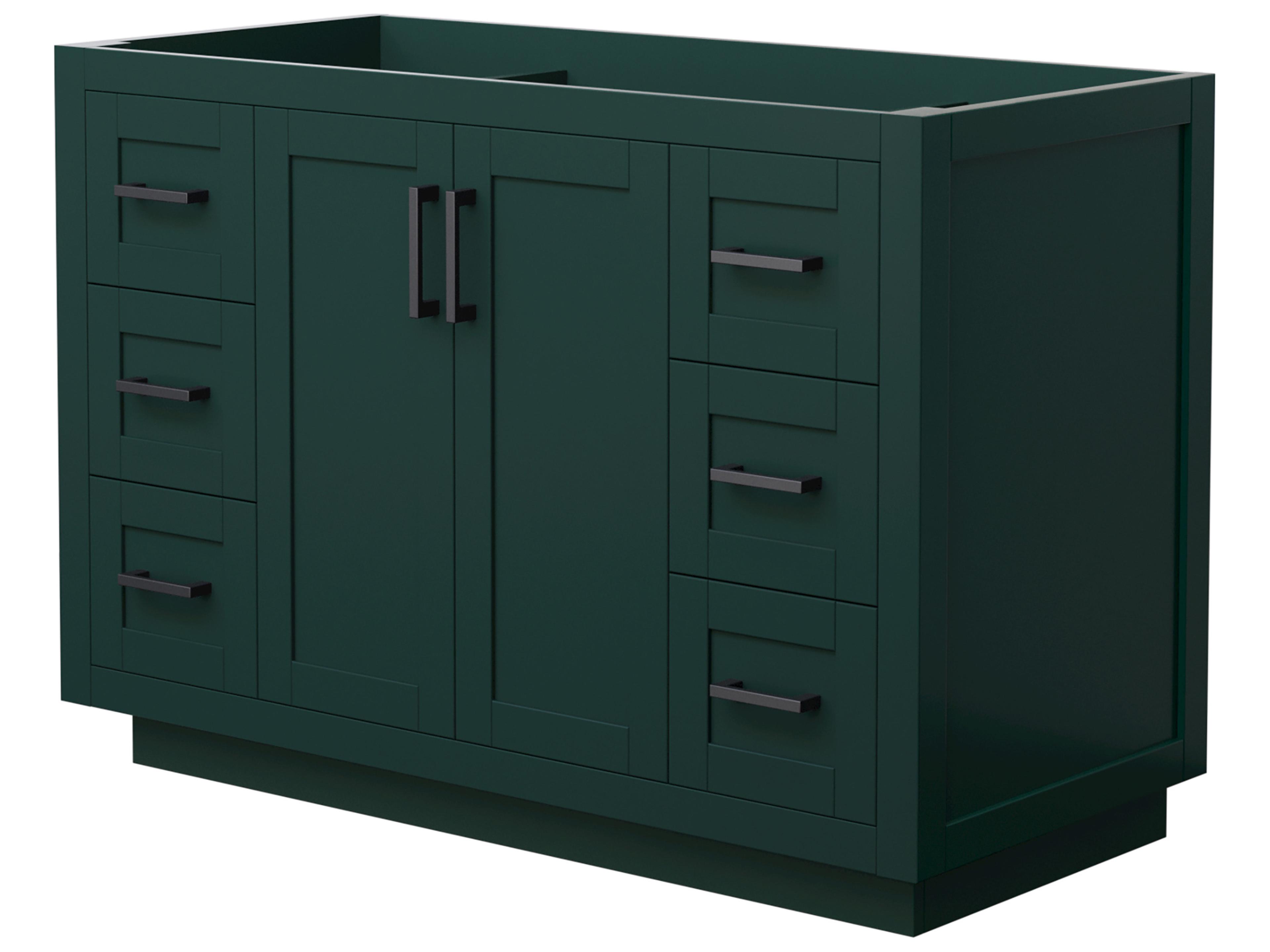 Wyndham Collection Miranda 47" Green Vanity