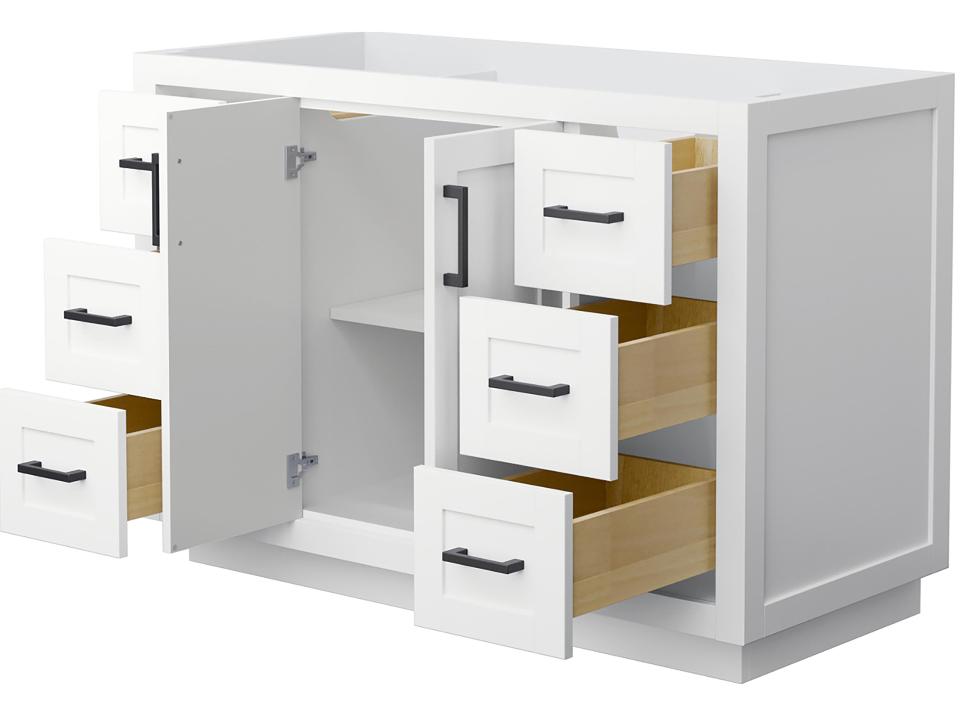 Wyndham Collection Miranda 47" White Vanity