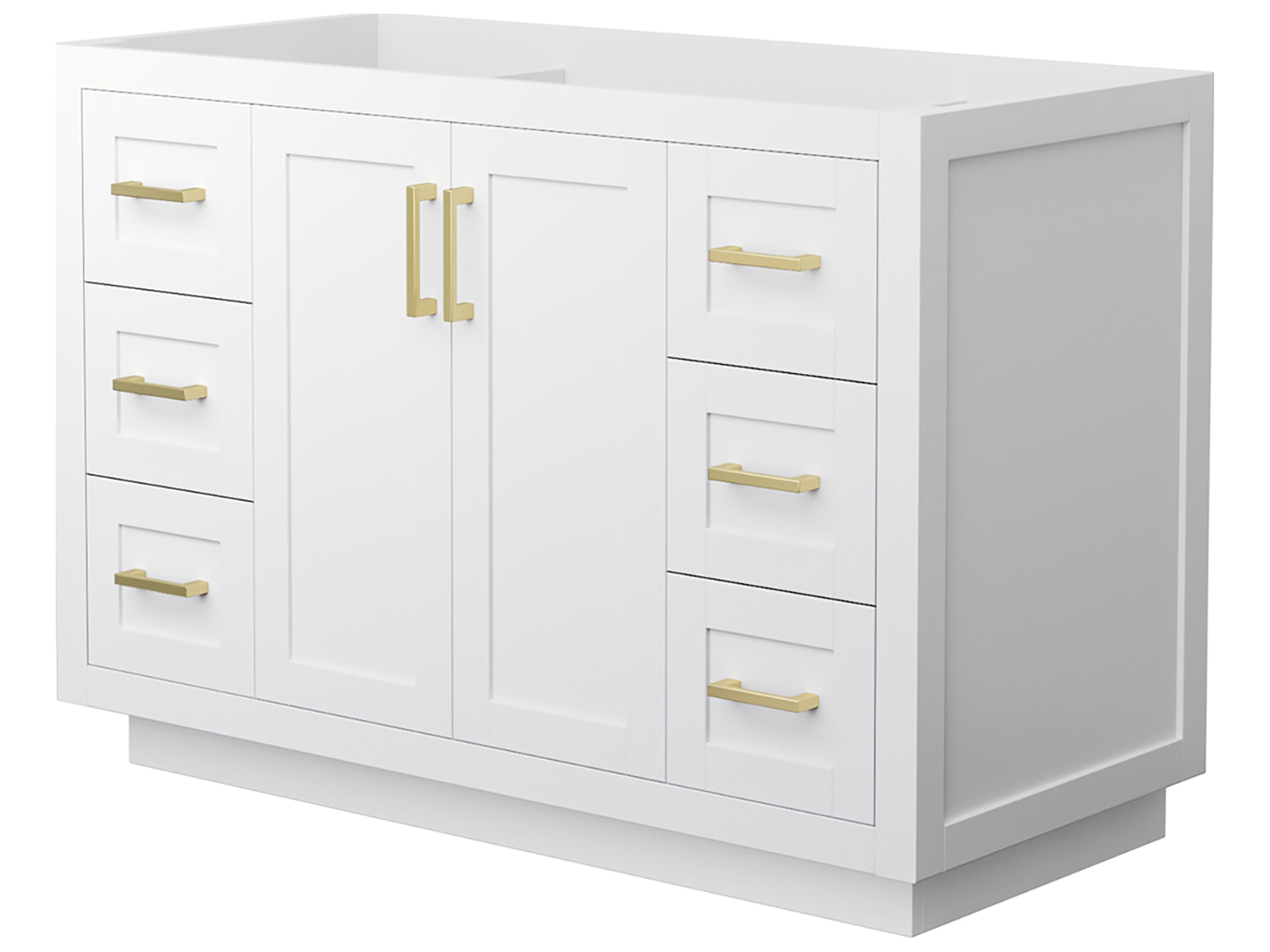 Wyndham Collection Miranda 47" White Vanity