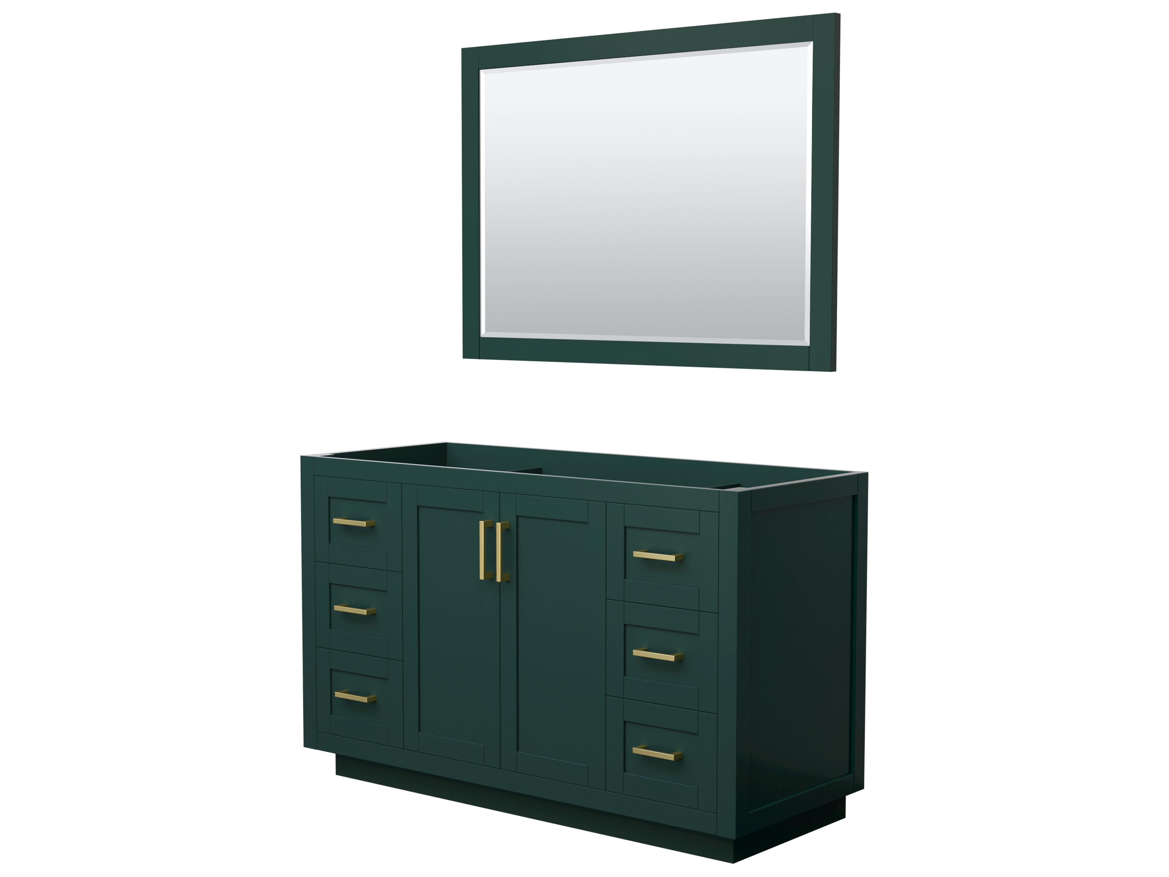 Miranda 53" Green Vanity with 46" Mirror